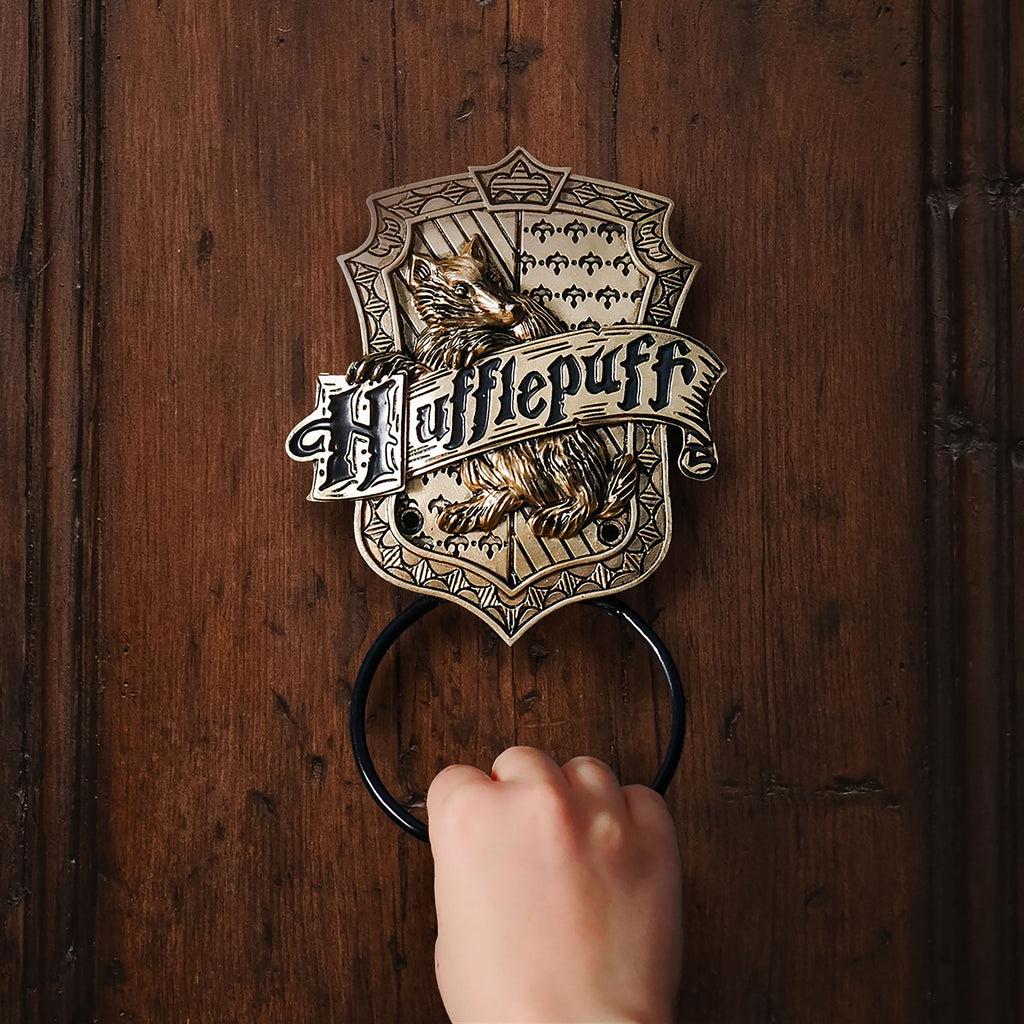 Image produit Harry Potter - Heurtoir de porte blason Hufflepuff