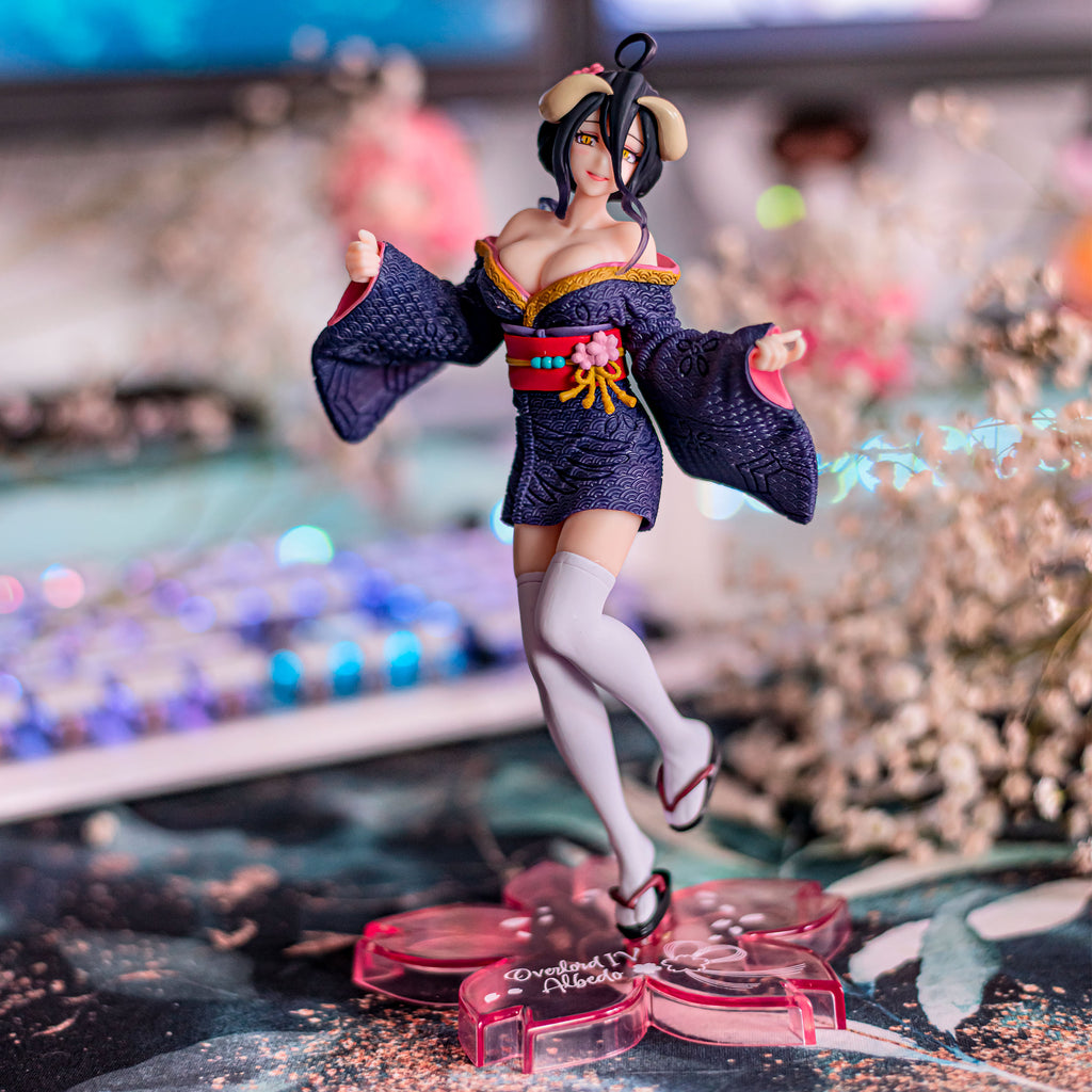 Image produit Overlord - Figure Albedo Sakura Version Kimono