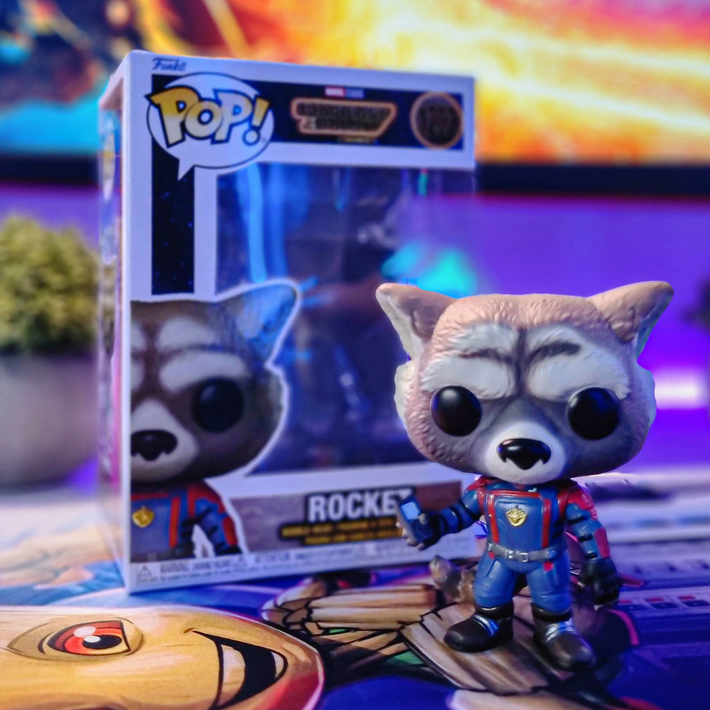 Product image Guardians of the Galaxy - Rocket Raccoon Funko Pop Bobblehead Figure