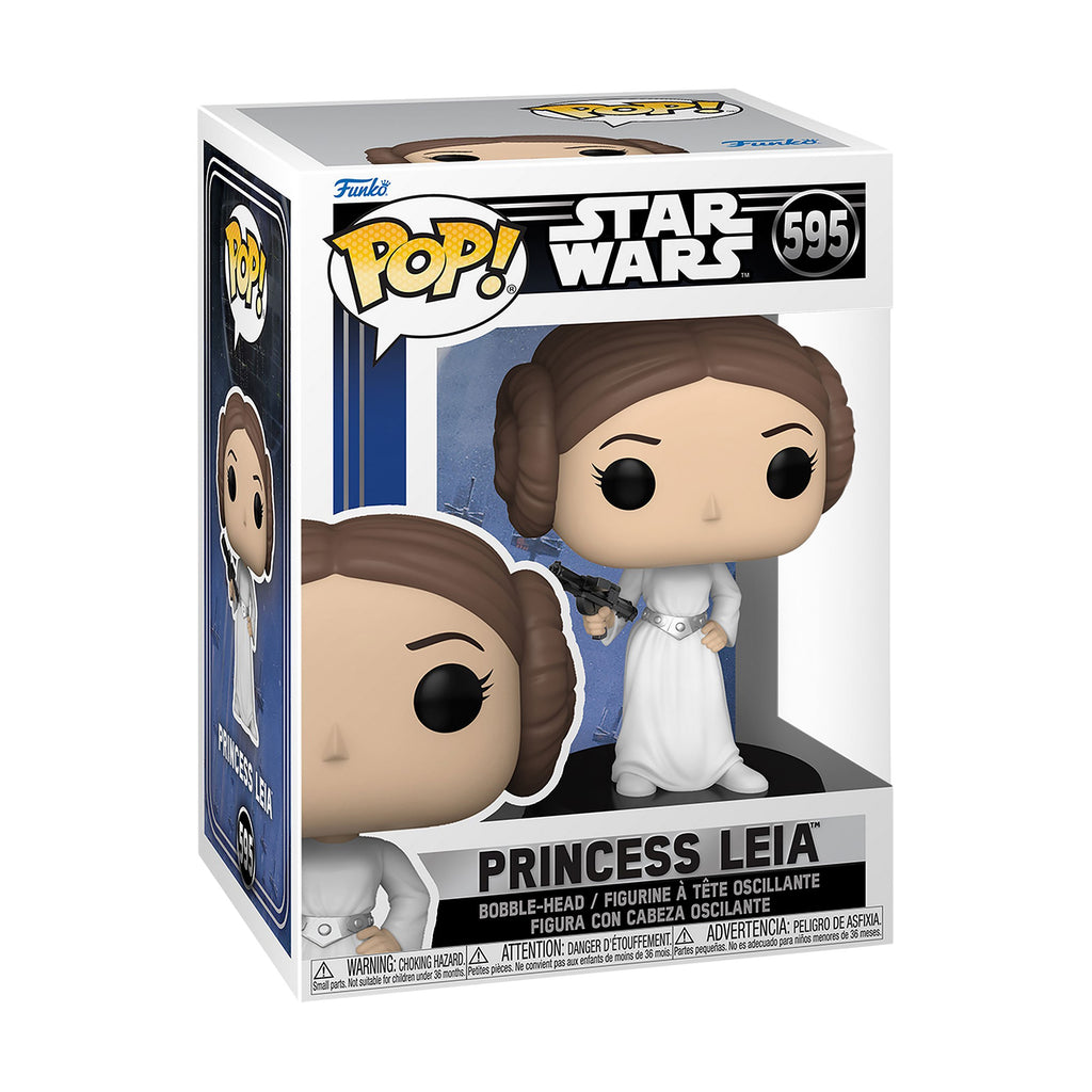 Image produit Star Wars - Princesse Leia Funko Pop Figurine à tête branlante
