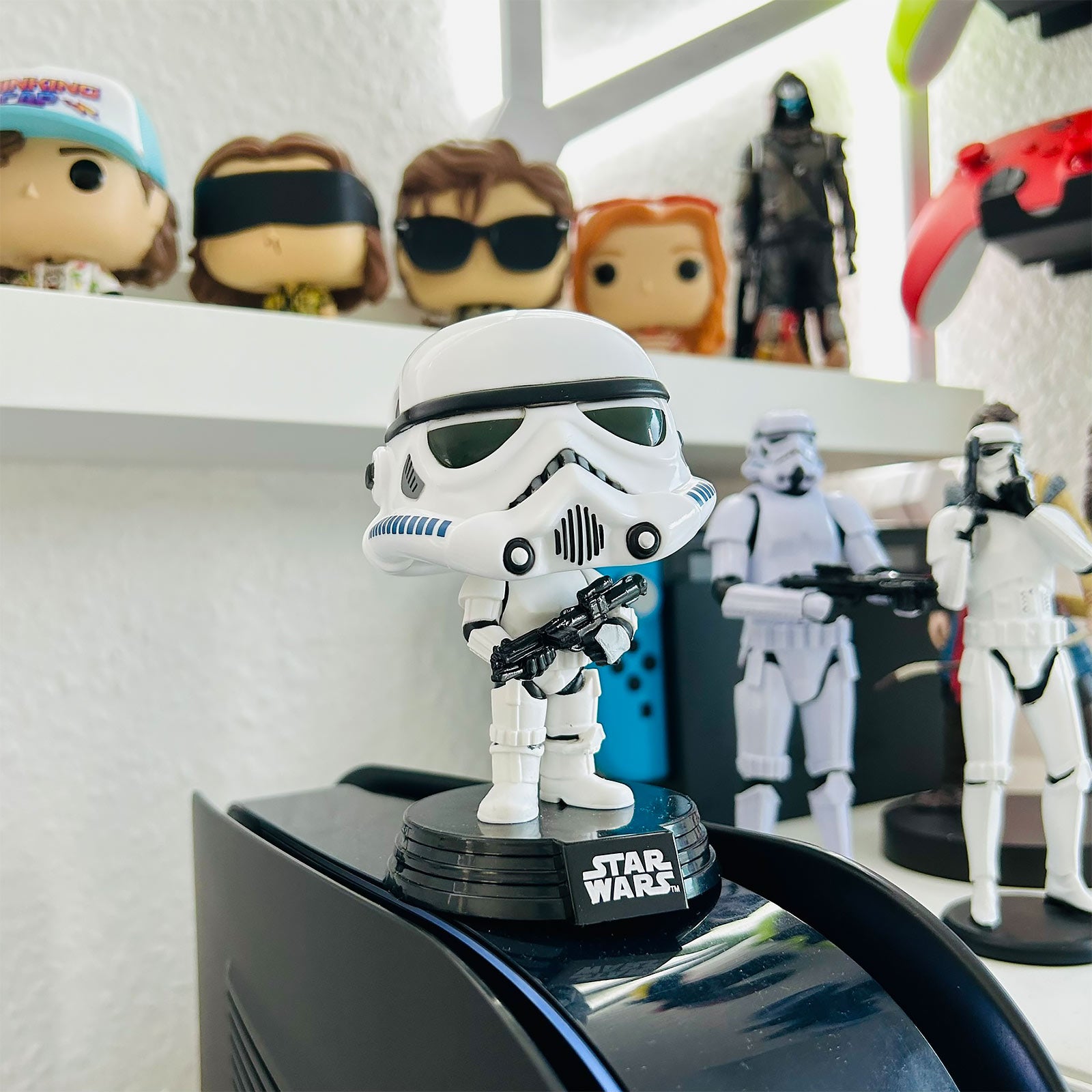 Image produit Star Wars - Stormtrooper Funko Pop Figurine à tête branlante
