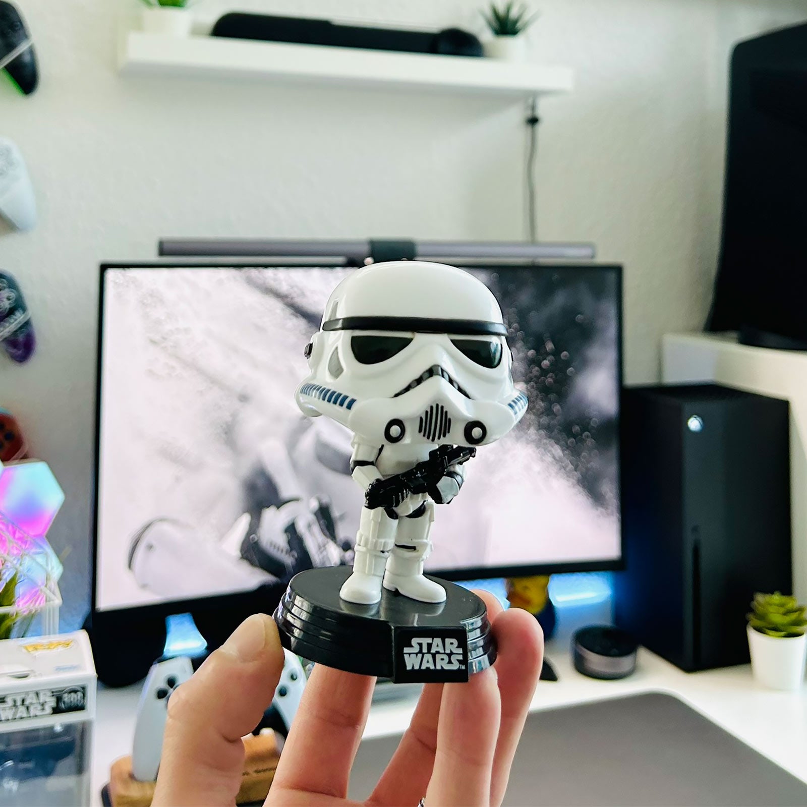 Image produit Star Wars - Stormtrooper Funko Pop Figurine à tête branlante
