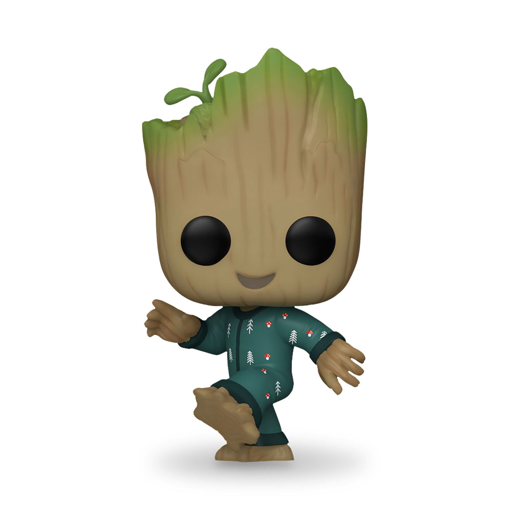 Image produit Je suis Groot - Groot en Onesie Funko Pop Figurine à tête branlante