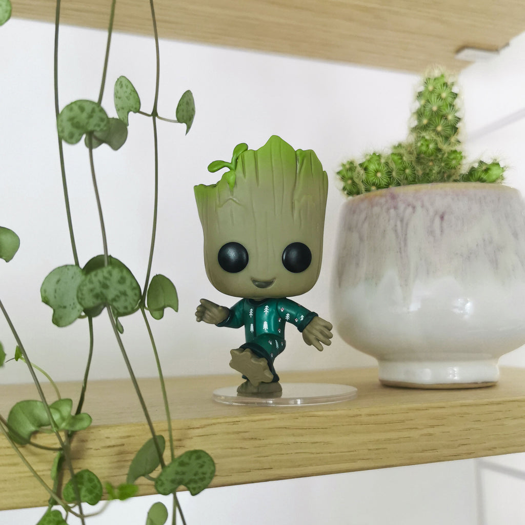 Image produit Je suis Groot - Groot en Onesie Funko Pop Figurine à tête branlante