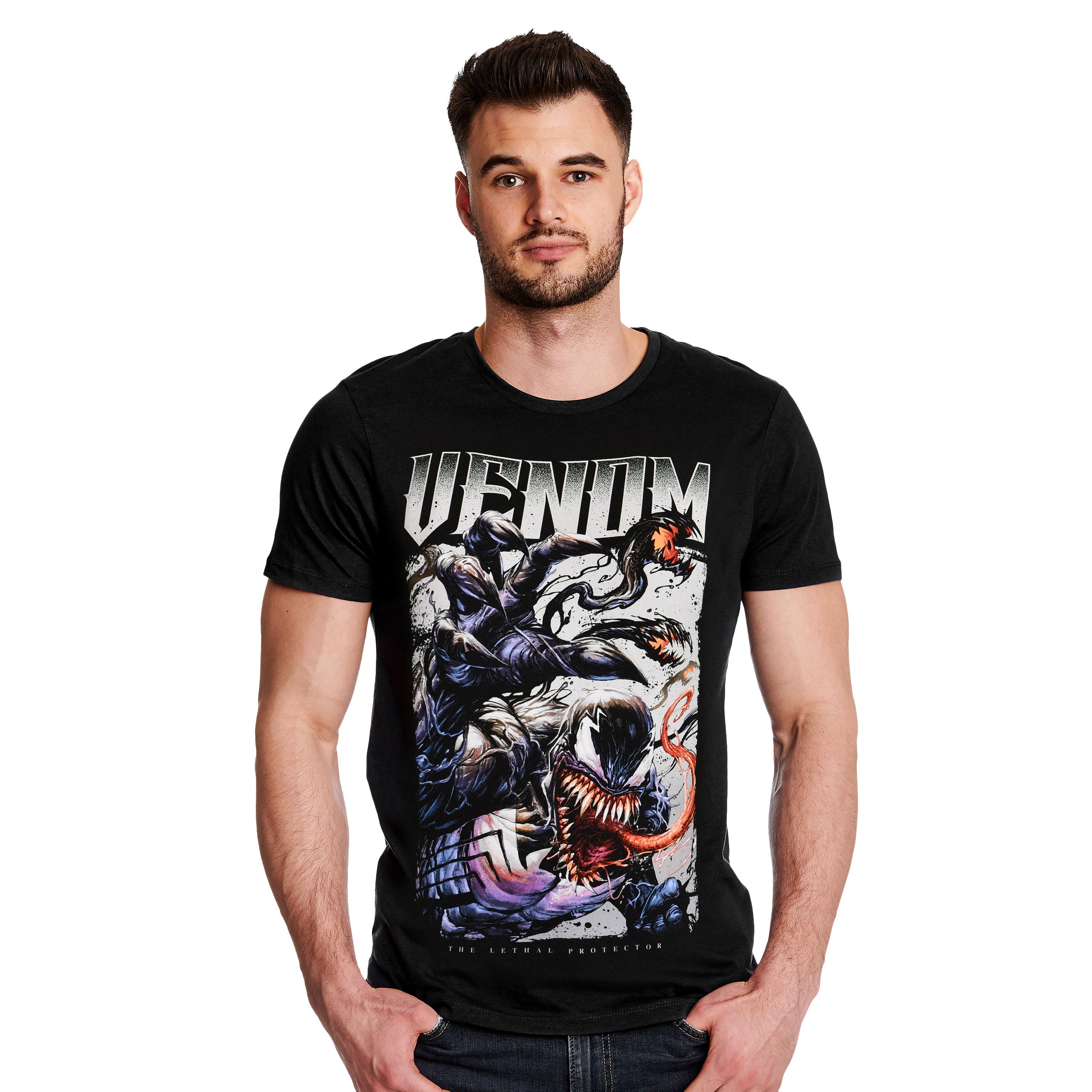Image produit Venom - T-shirt rapide et venimeux noir