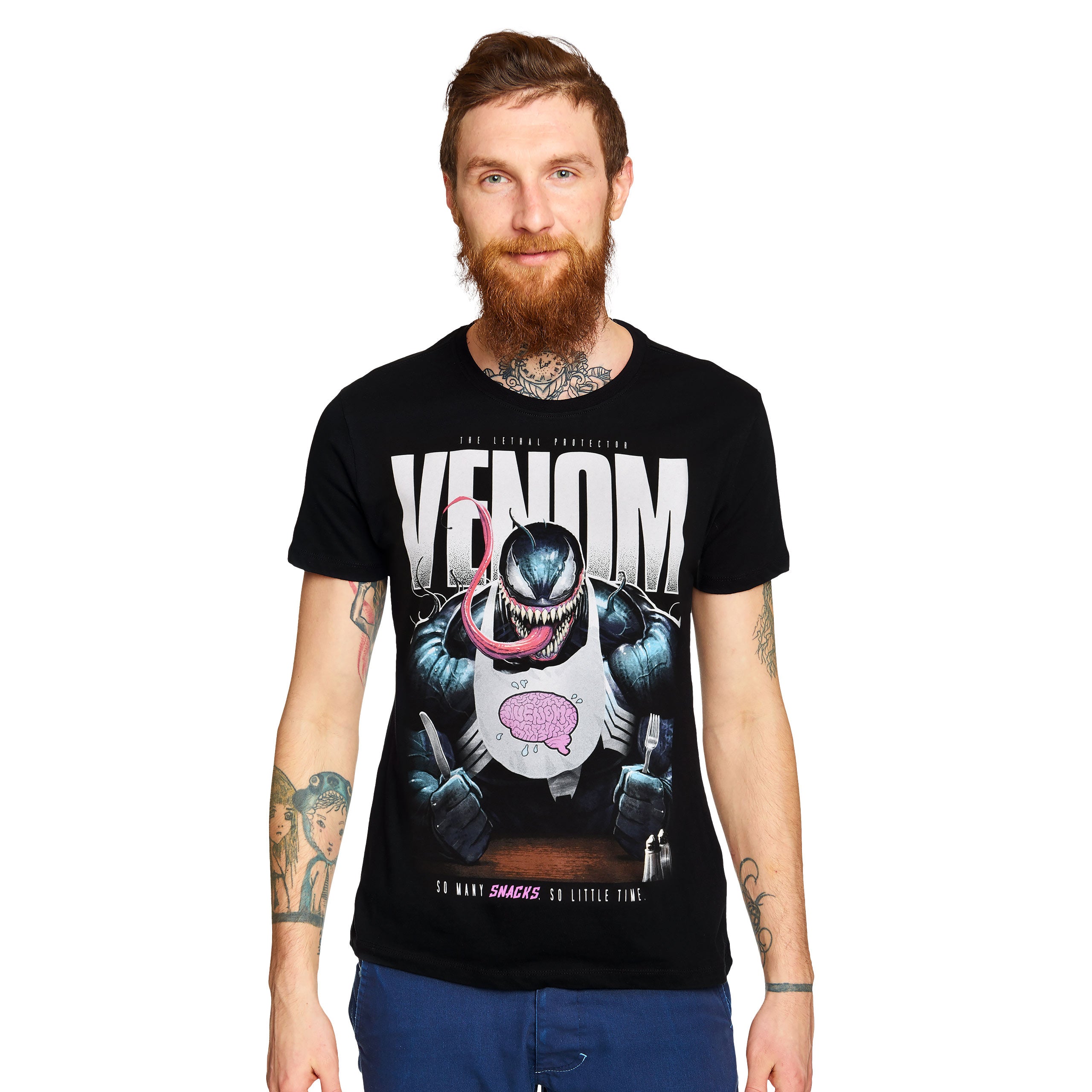 Image produit Venom - So Many Snacks t-shirt noir