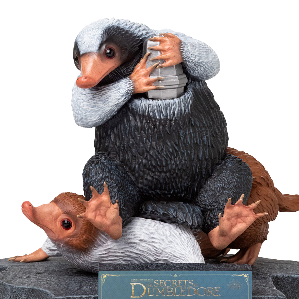 Image produit Statue Niffler Alfie et Timothy - Les Animaux Fantastiques Secrets de Dumbledore