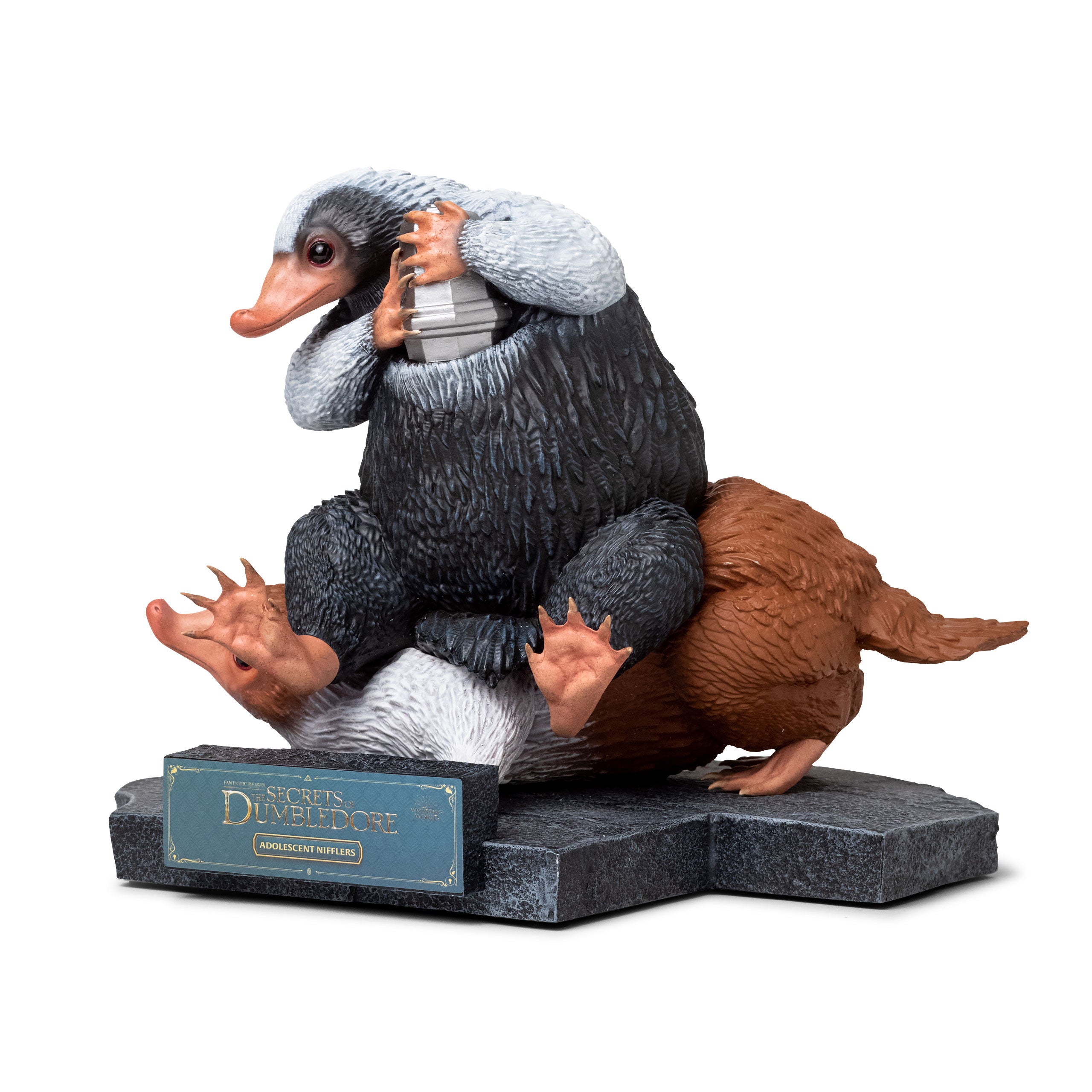 Image produit Statue Niffler Alfie et Timothy - Les Animaux Fantastiques Secrets de Dumbledore