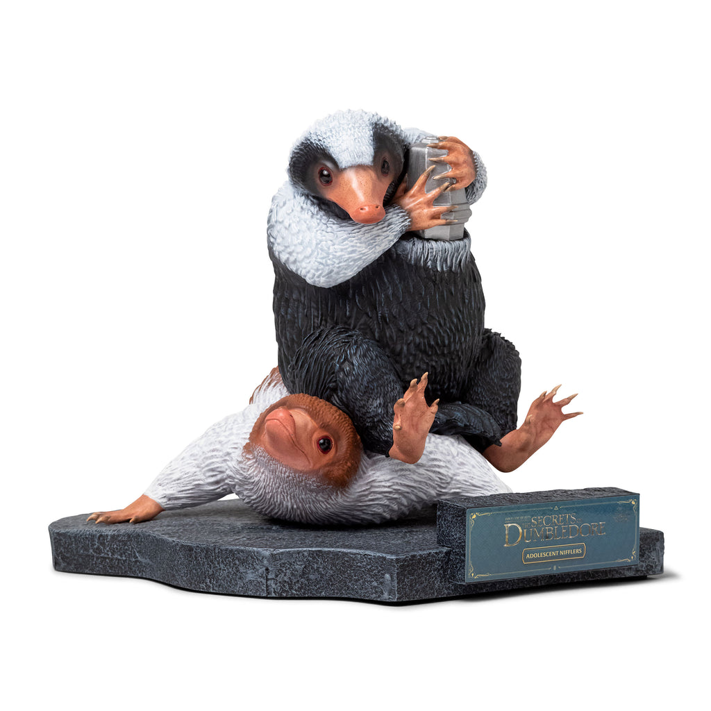 Image produit Statue Niffler Alfie et Timothy - Les Animaux Fantastiques Secrets de Dumbledore