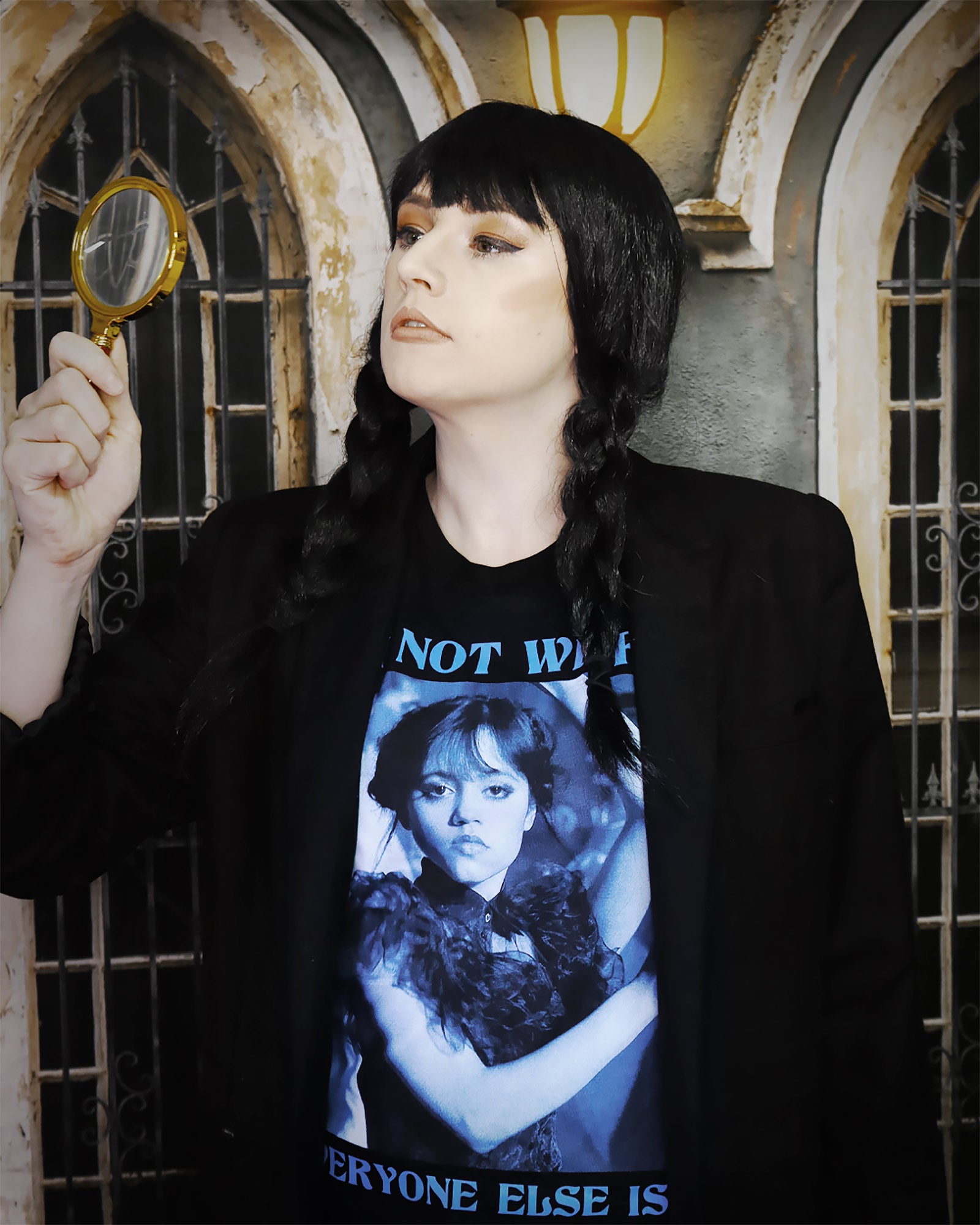 Image produit Mercredi - T-shirt de danse noir
