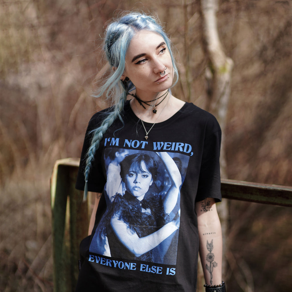Image produit Mercredi - T-shirt de danse noir