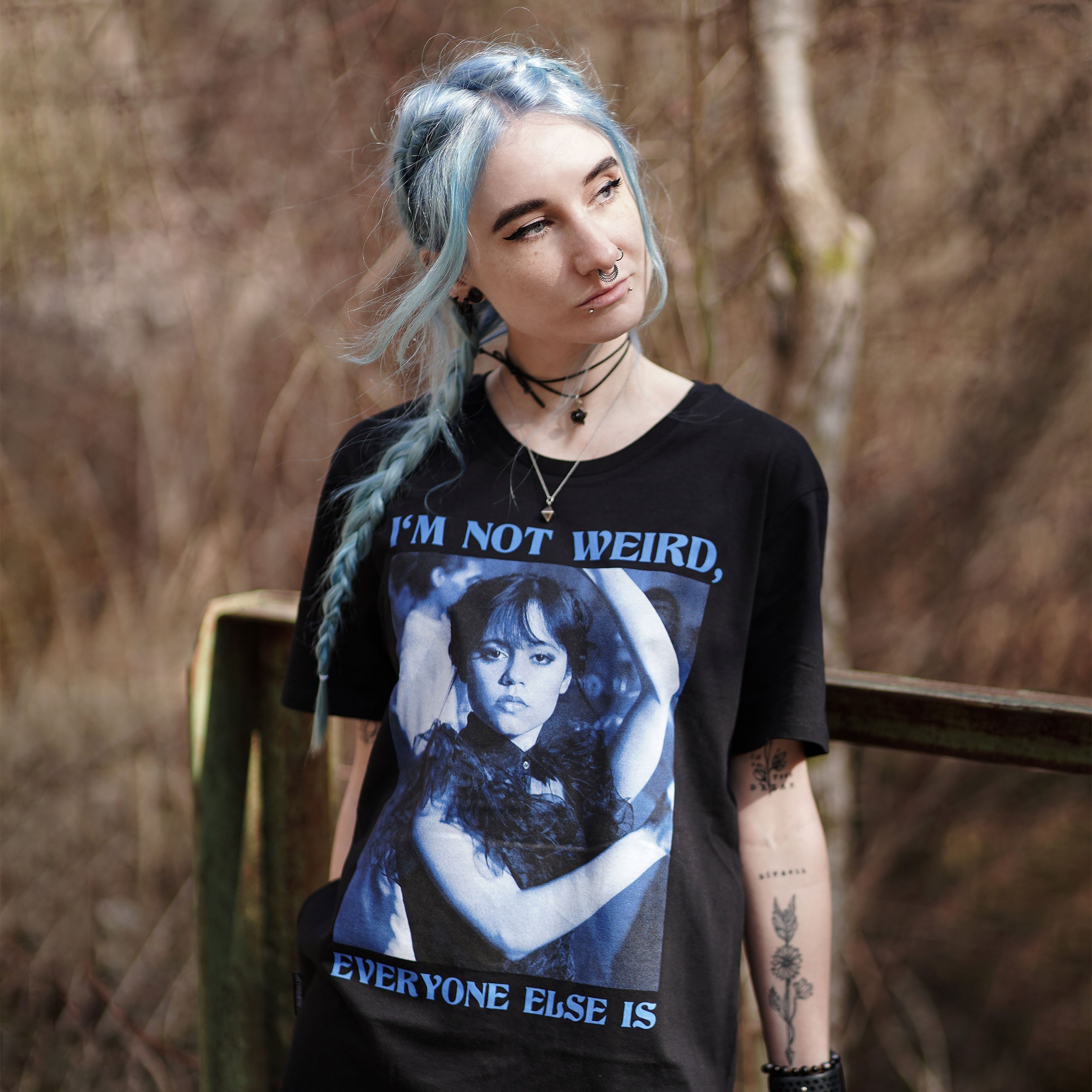 Image produit Mercredi - T-shirt de danse noir