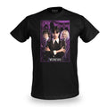Image produit T-shirt noir en collage Wednesday avec Enid et Eugene