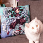 Image produit Demon Slayer - Coussin Tanjiro Kamado et Kyojuro Rengoku