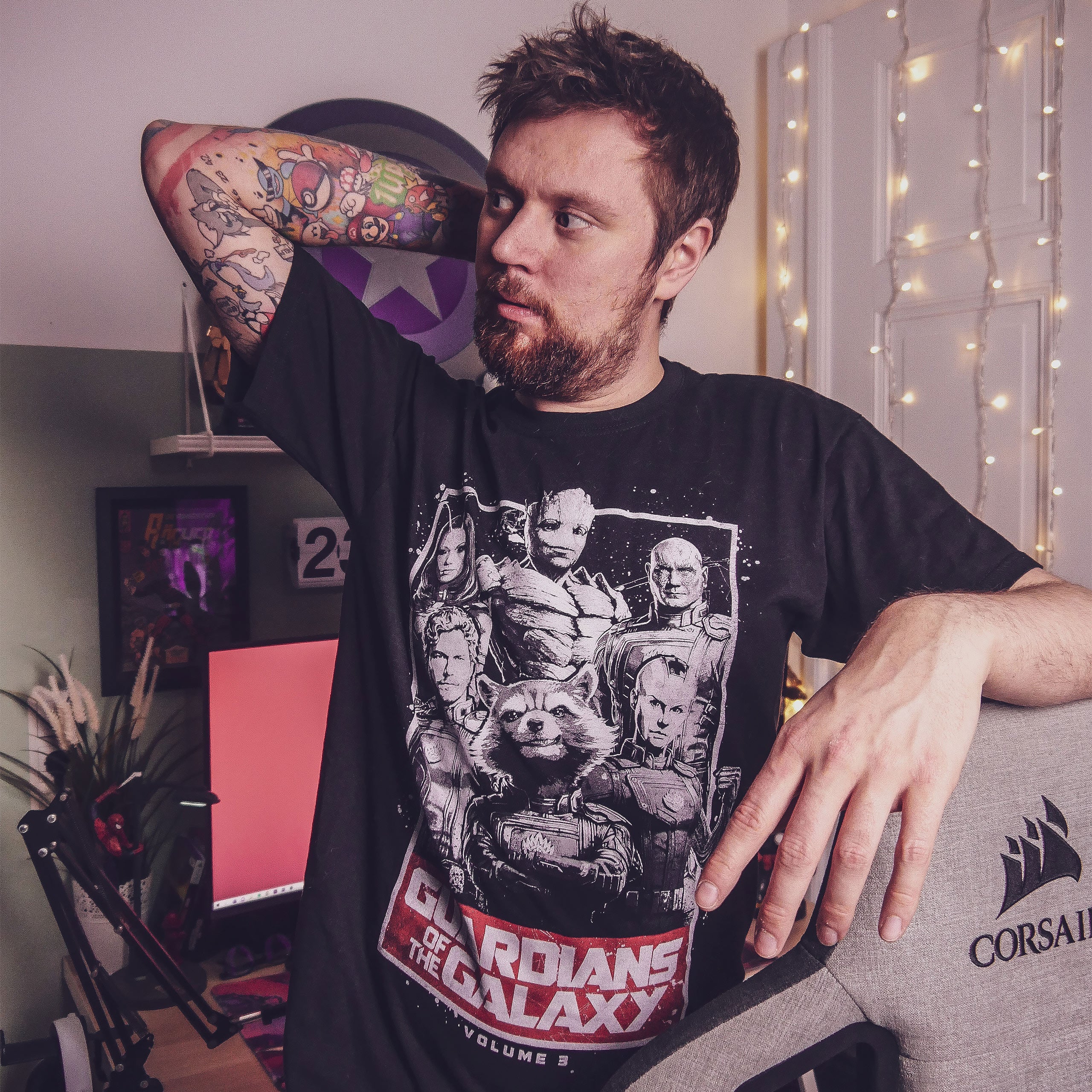 Image produit Les Gardiens de la Galaxie - Les Gardiens Vol. 3 T-Shirt Noir