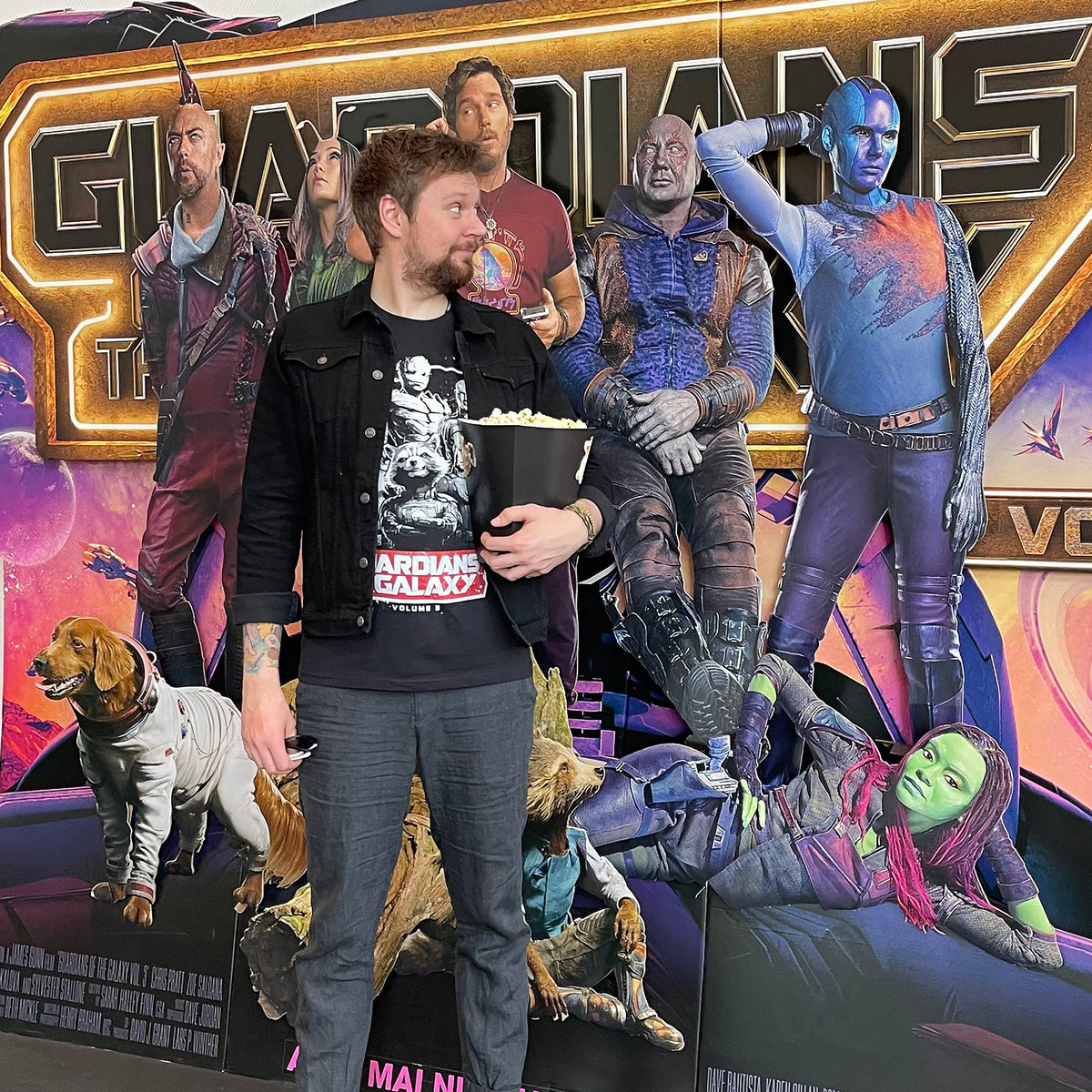 Image produit Les Gardiens de la Galaxie - Les Gardiens Vol. 3 T-Shirt Noir