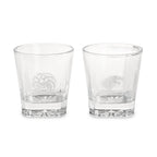 Image produit Game of Thrones - Ensemble de 2 verres avec blasons Targaryen et Stark