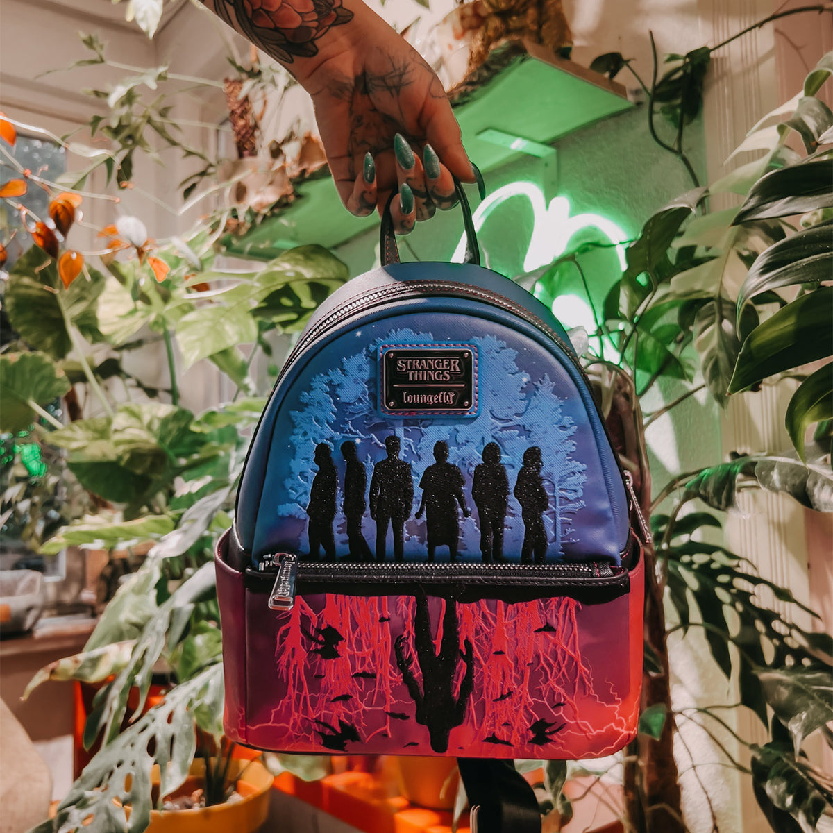 Image produit Stranger Things - Mini Sac à Dos Ombres de l'Upside Down