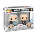Image produit Witcher - Ensemble de figurines Funko Pop Geralt et Vesemir