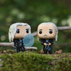 Image produit Witcher - Ensemble de figurines Funko Pop Geralt et Vesemir