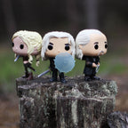 Image produit Witcher - Ensemble de figurines Funko Pop Geralt et Vesemir