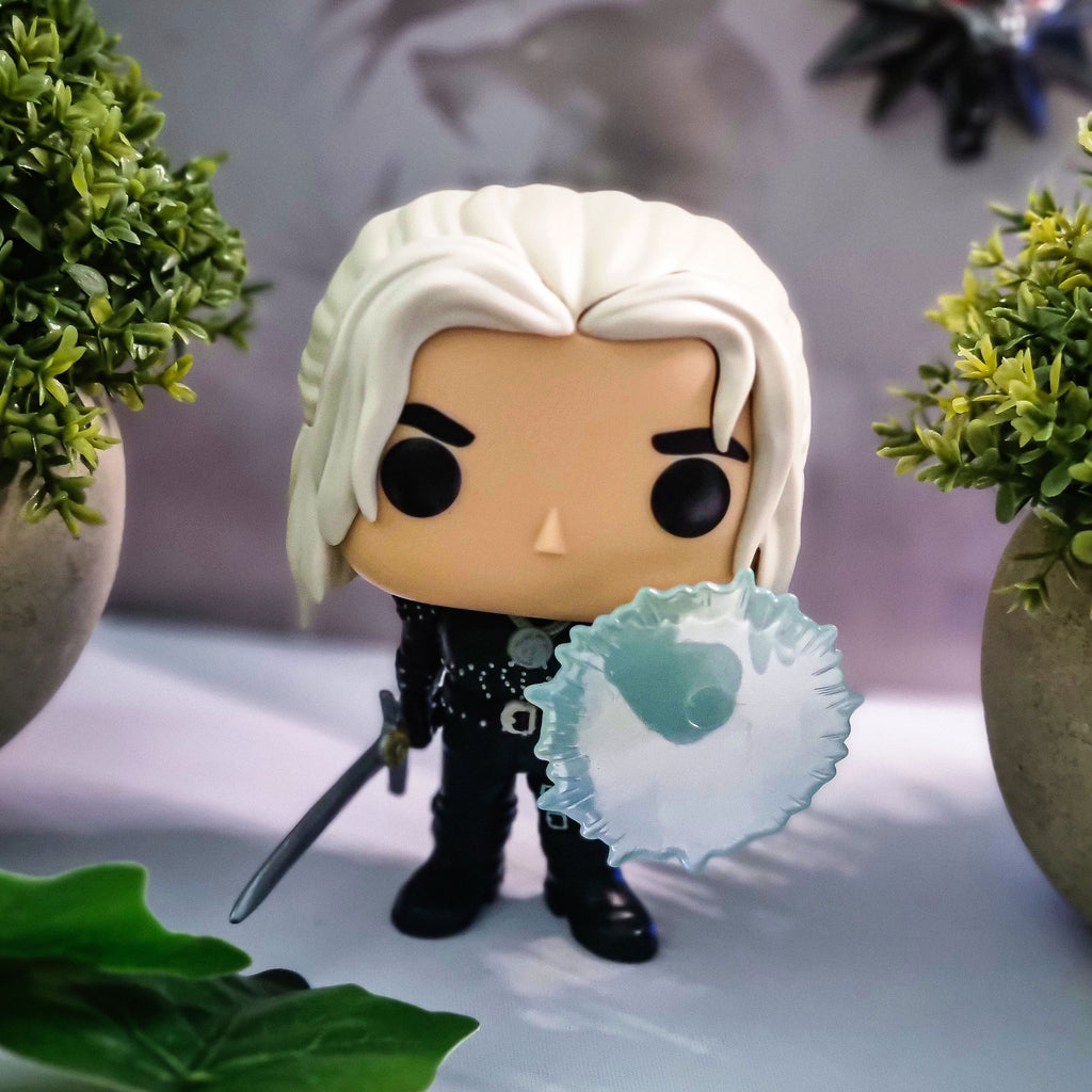 Image produit Witcher - Ensemble de figurines Funko Pop Geralt et Vesemir