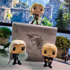 Image produit Witcher - Ensemble de figurines Funko Pop Geralt et Vesemir