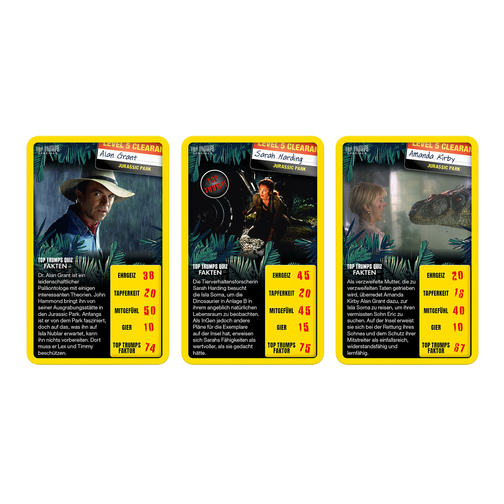 Image produit Jurassic Park - Top Trumps
