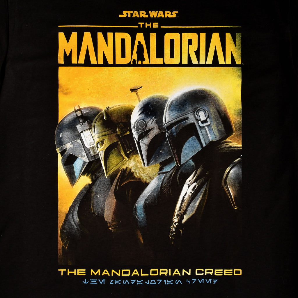 Image produit T-shirt Mandalorian Creed noir - Star Wars The Mandalorian
