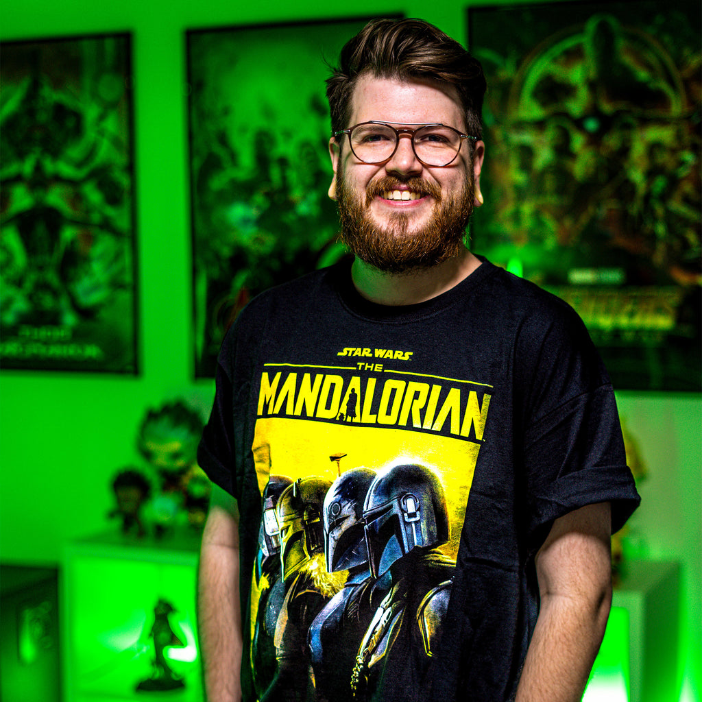 Image produit T-shirt Mandalorian Creed noir - Star Wars The Mandalorian