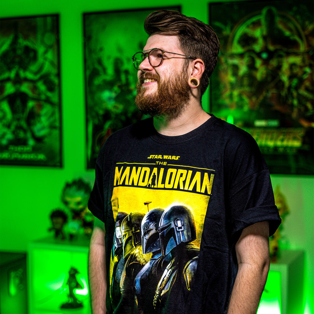 Image produit T-shirt Mandalorian Creed noir - Star Wars The Mandalorian
