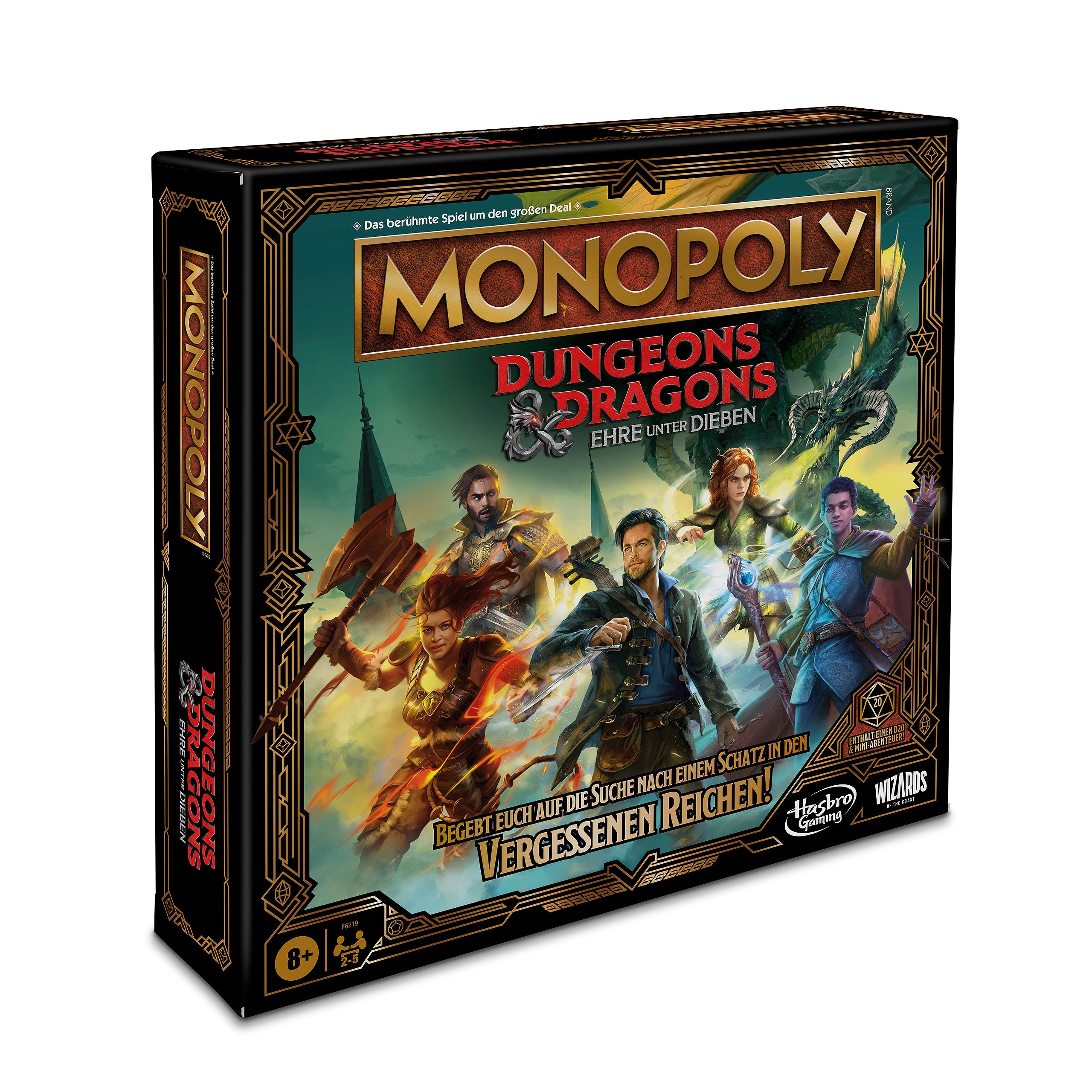 Image produit Dungeons & Dragons - L'honneur parmi les voleurs Monopoly