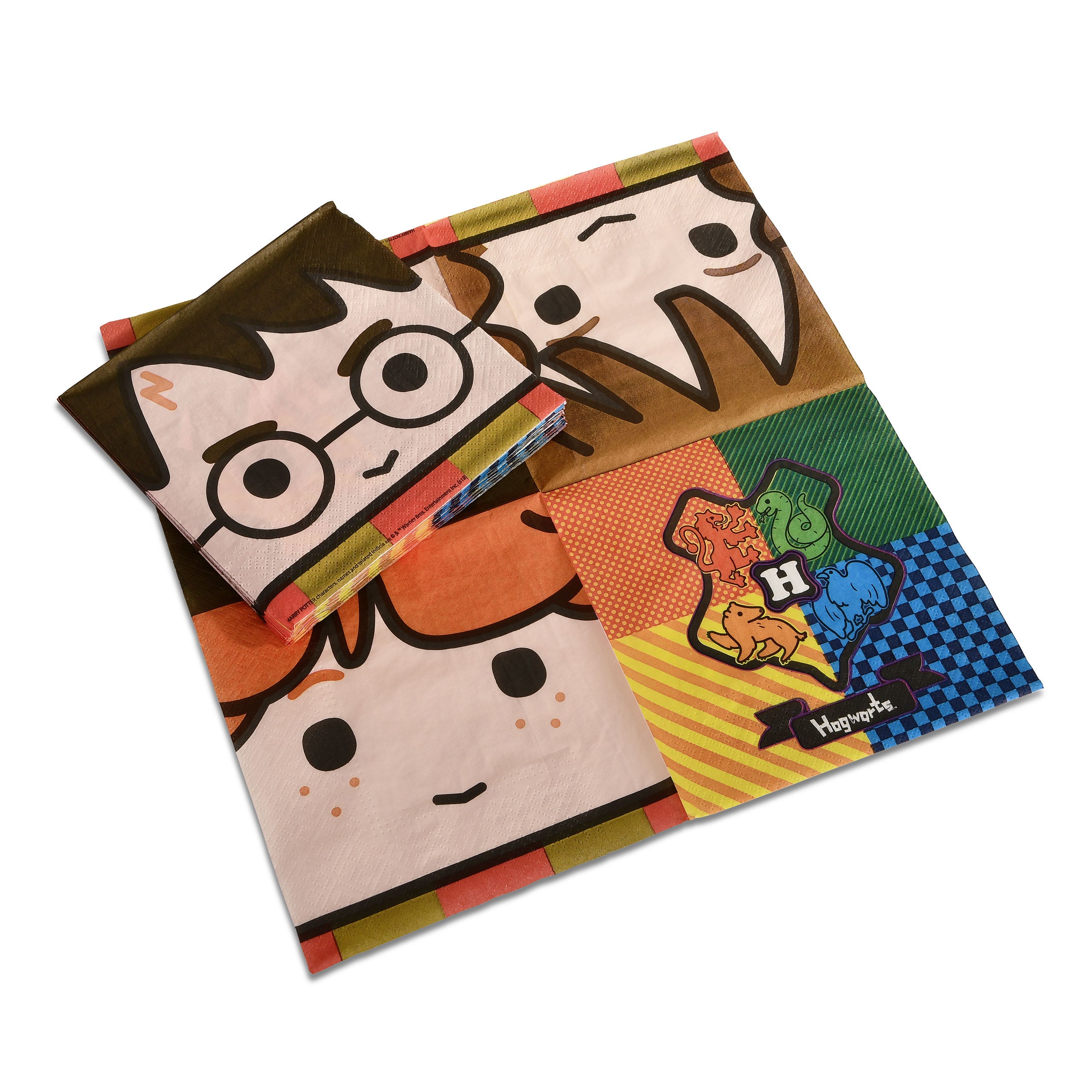 Image produit Harry Potter - Ensemble de serviettes pour fête d'anniversaire