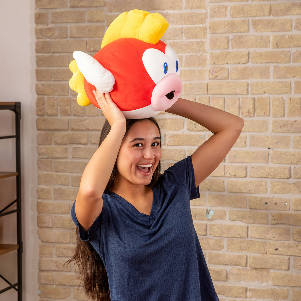 Image produit Super Mario - Figurine en peluche Cheep Cheep Mocchi-Mocchi