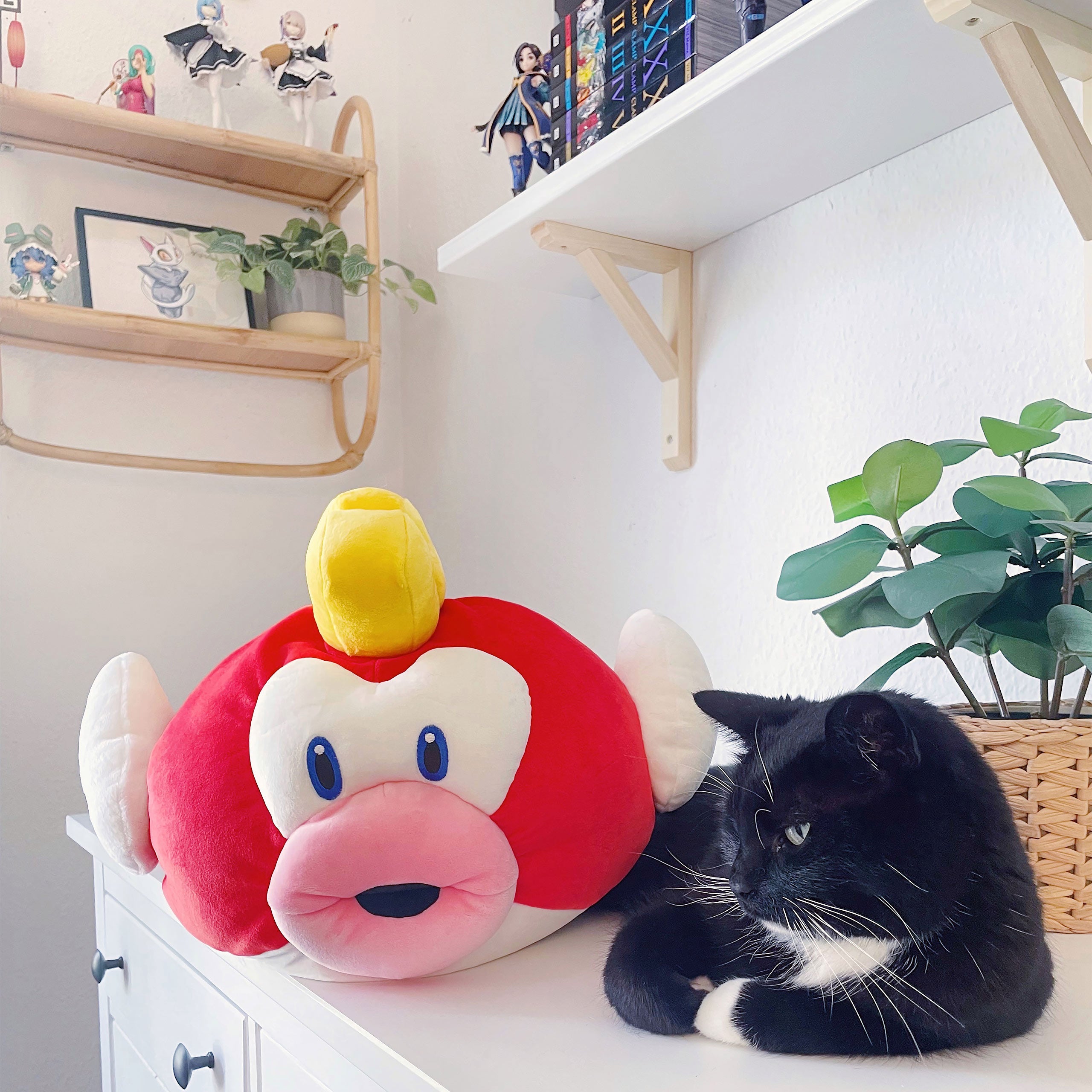 Image produit Super Mario - Figurine en peluche Cheep Cheep Mocchi-Mocchi