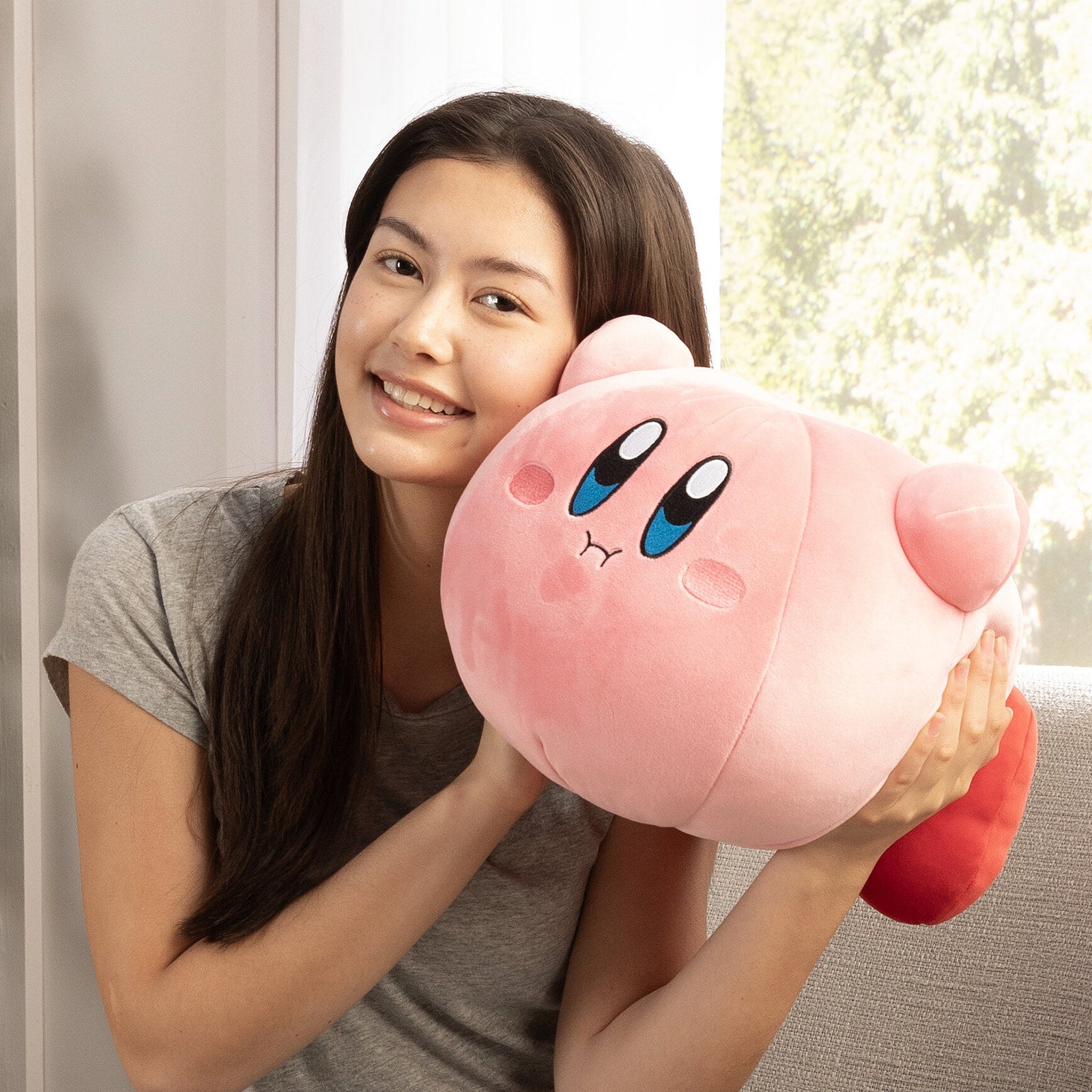 Image produit Kirby - Figurine en peluche Mega