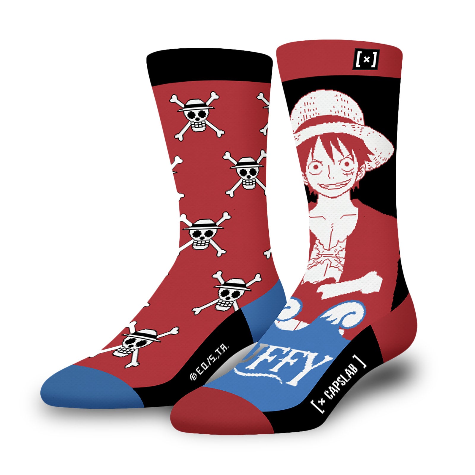 Image produit One Piece - Chaussettes Capslab Luffy
