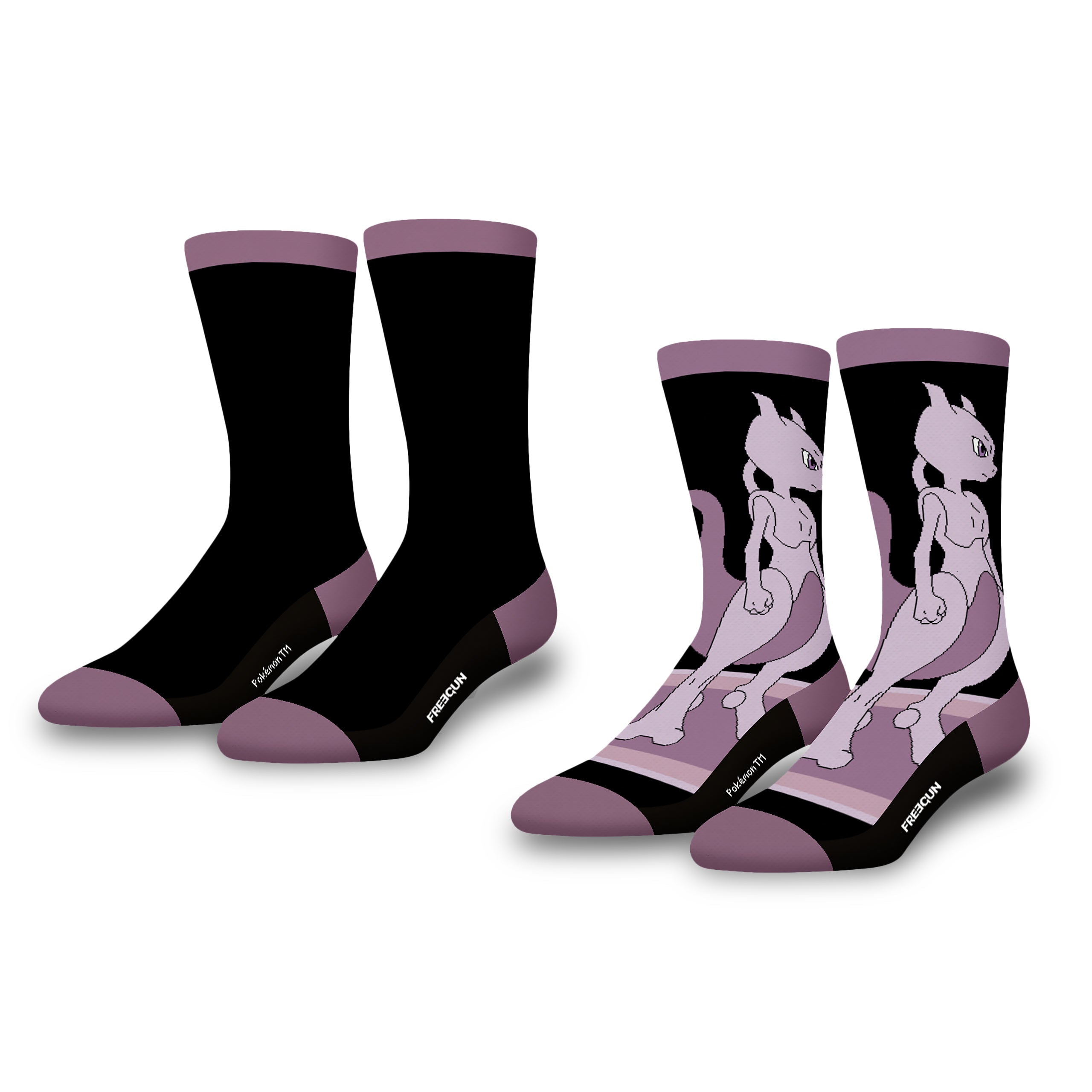 Image produit Pokemon - Chaussettes Freegun Mewtwo ensemble de 2