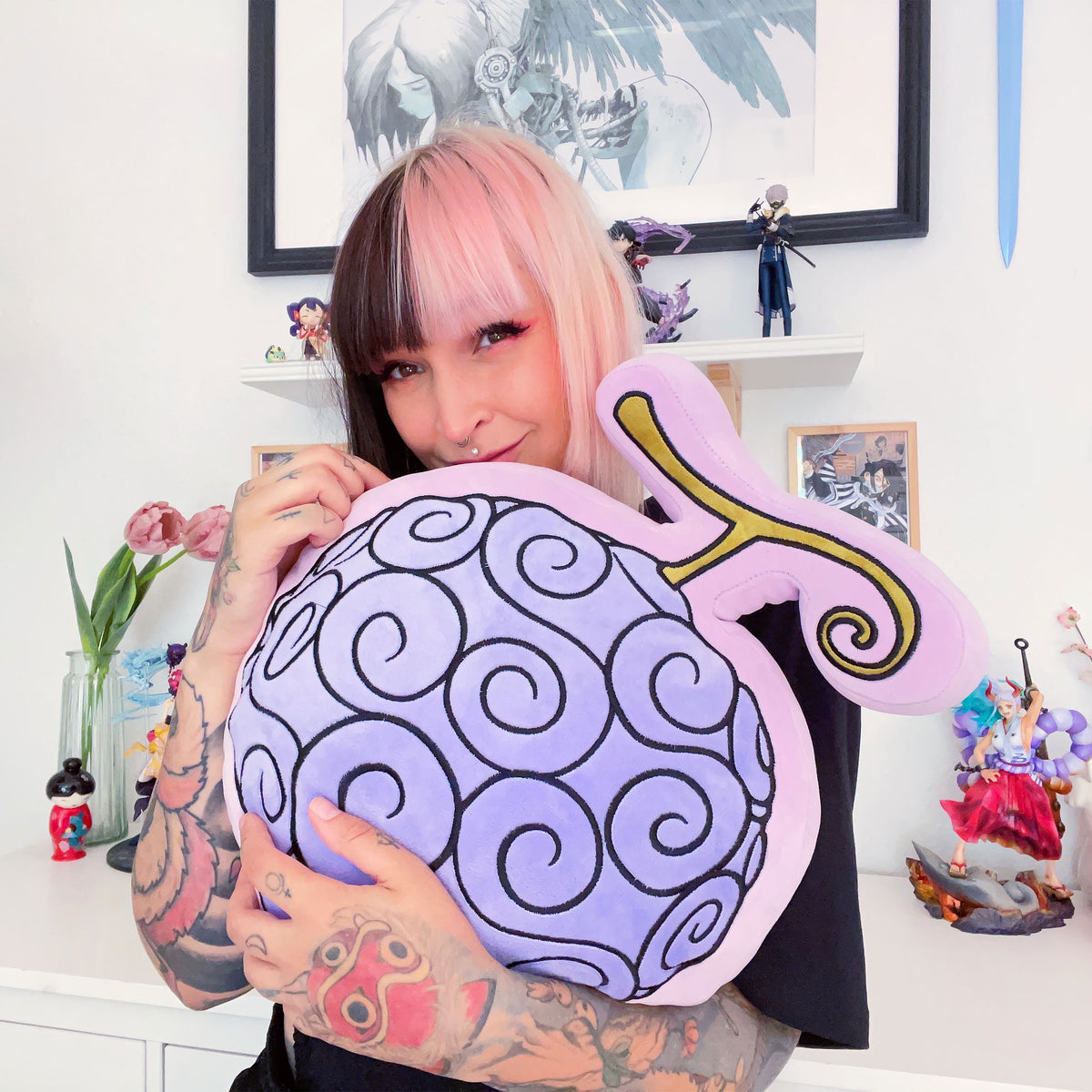 Image produit One Piece - Coussin de Fruit du Démon Gomu Gomu