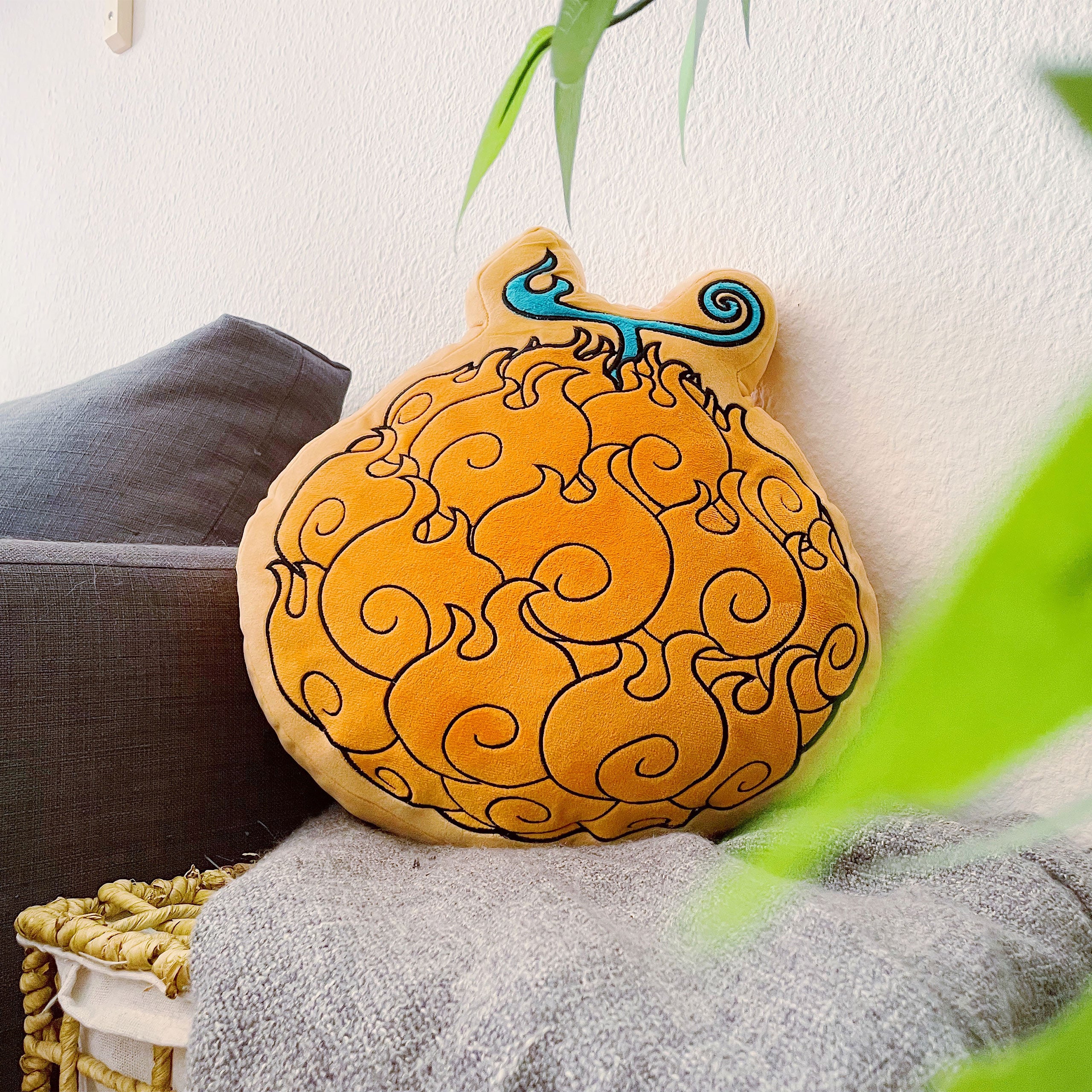 Image produit One Piece - Coussin Fruit du Démon Mera Mera