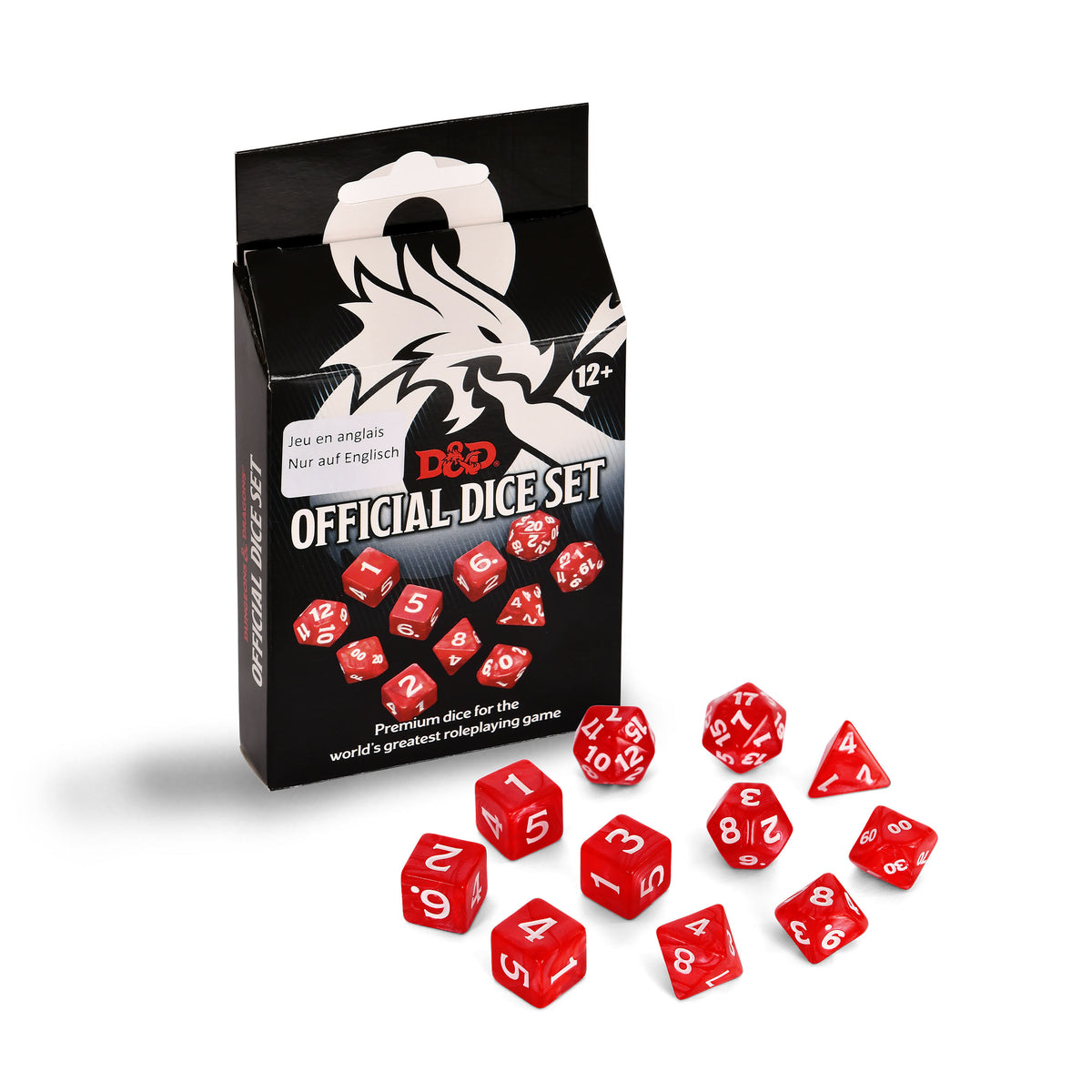 Image produit Dungeons & Dragons - Set de dés officiel 11pcs