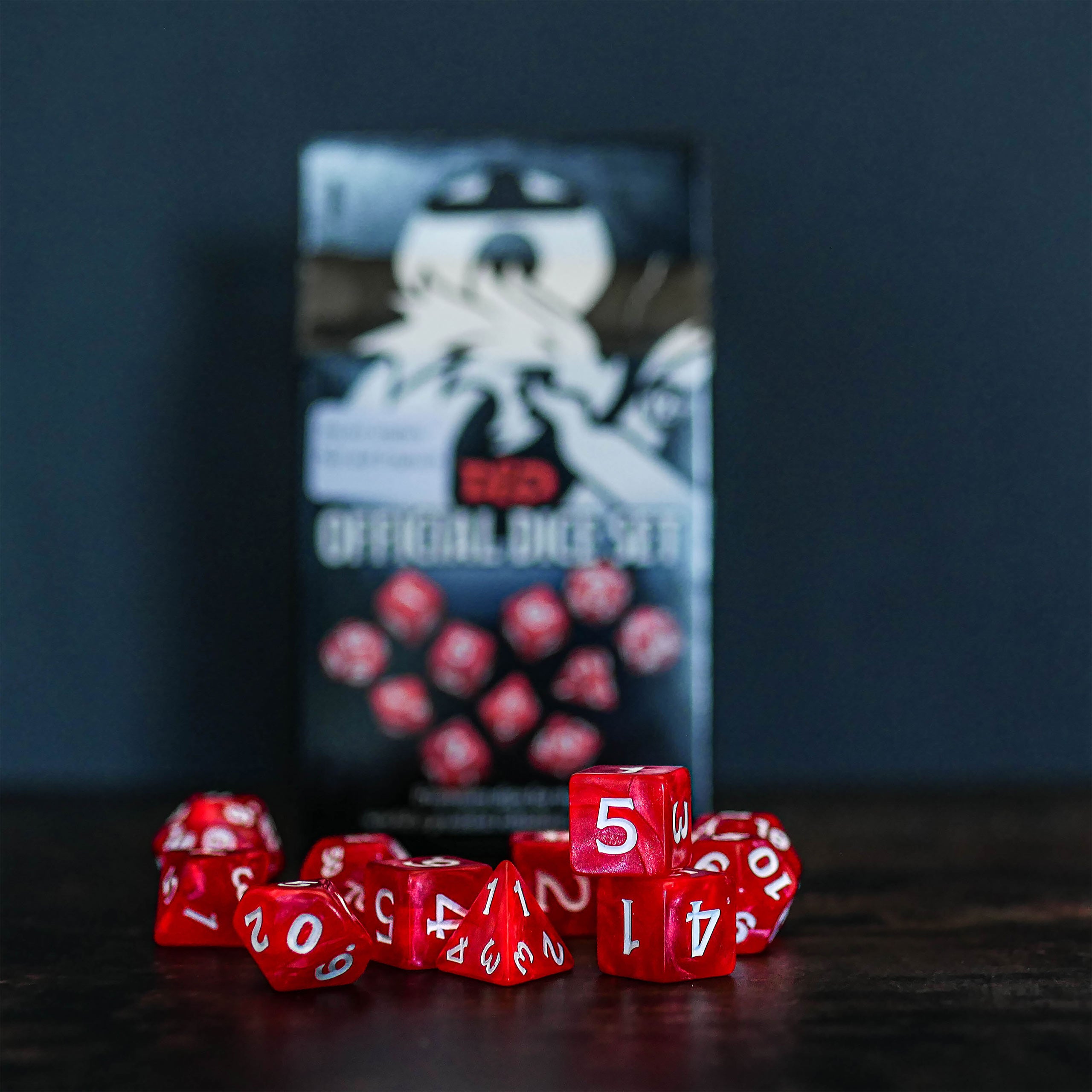 Image produit Dungeons & Dragons - Set de dés officiel 11pcs