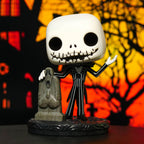Image produit Nightmare Before Christmas - Jack Skellington avec Figurine Funko Pop de pierre tombale