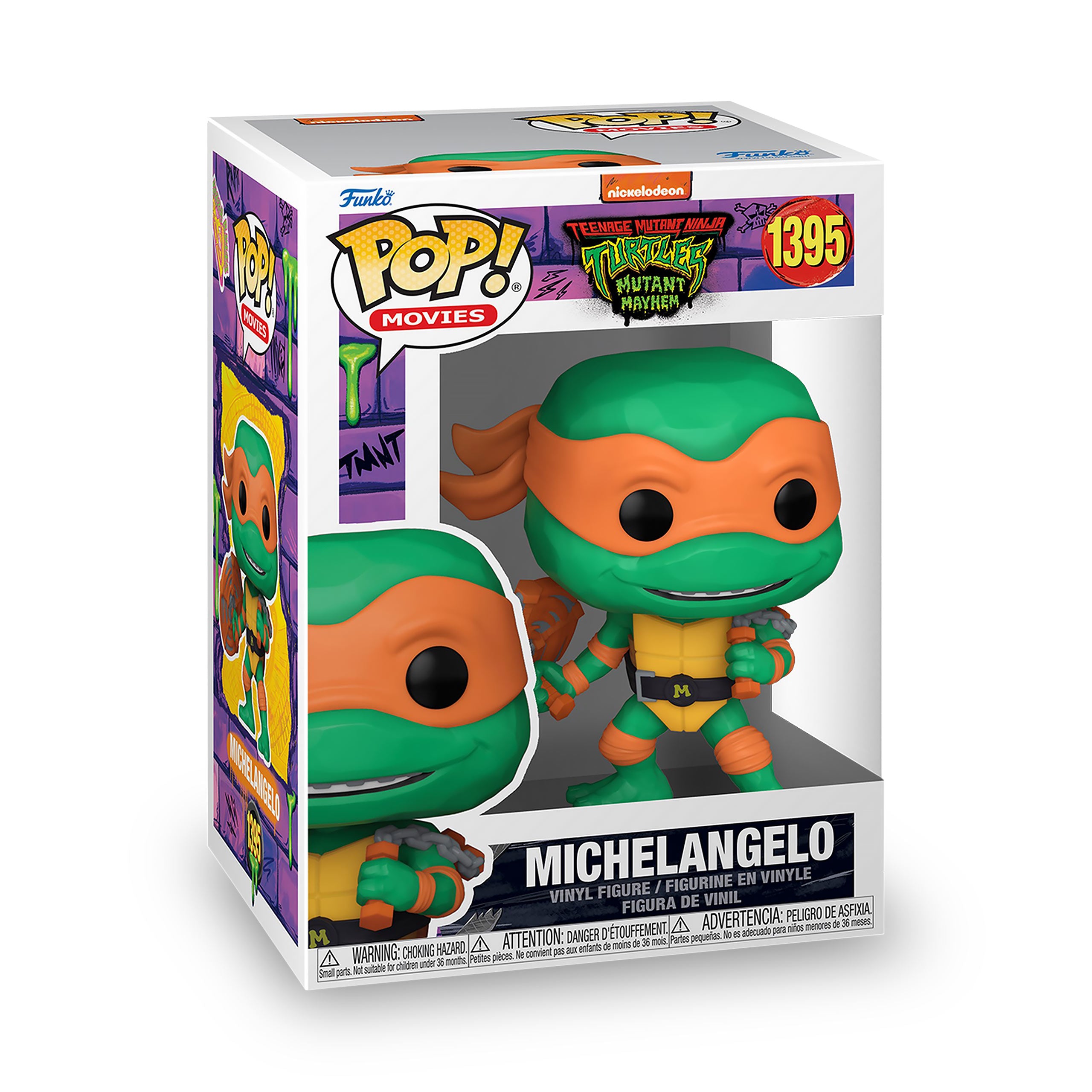 Image produit Figurine Funko Pop Michelangelo - Tortues Ninja Mutantes Adolescentes: Mutant Mayhem