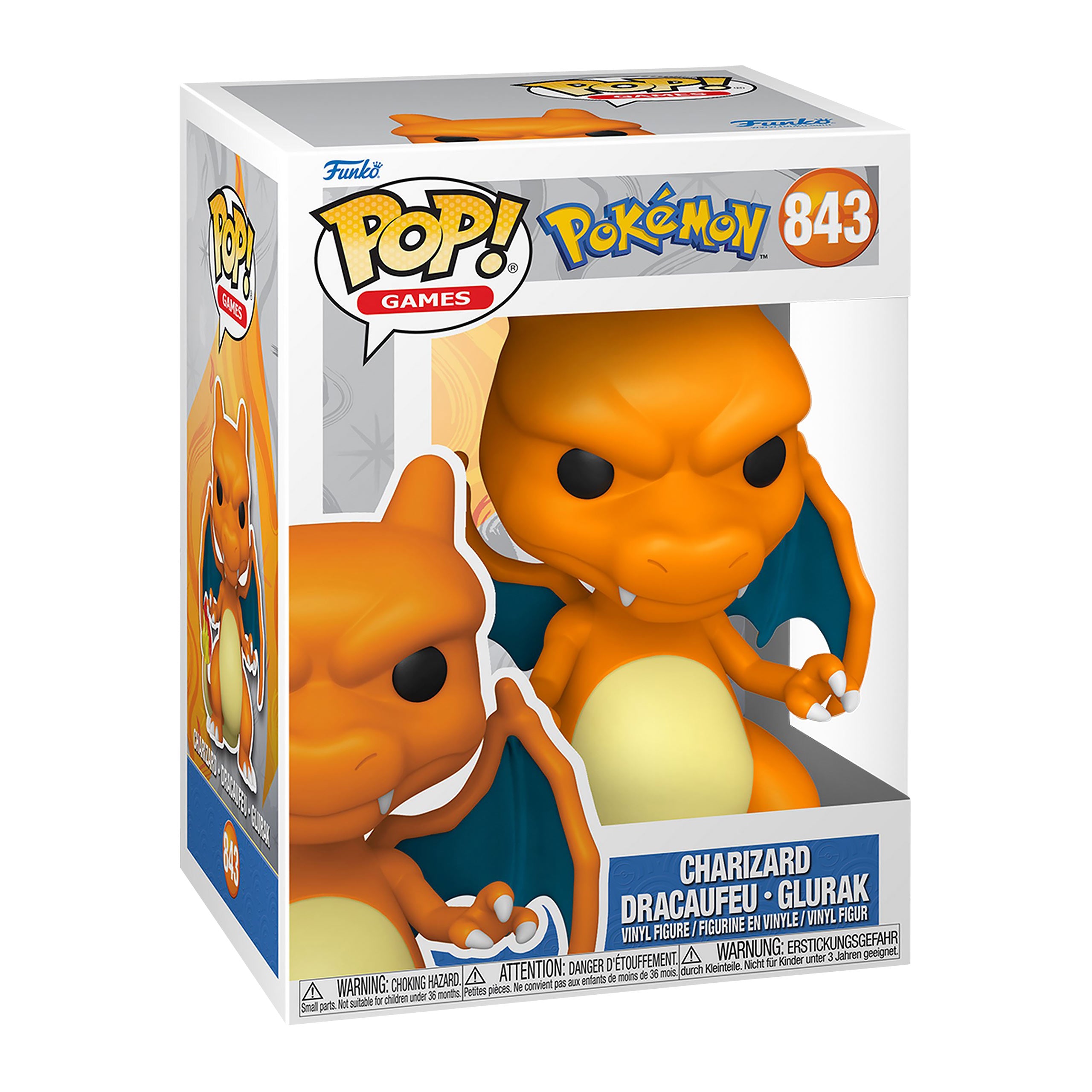 Image produit Pokemon - Figurine Funko Pop de Dracaufeu