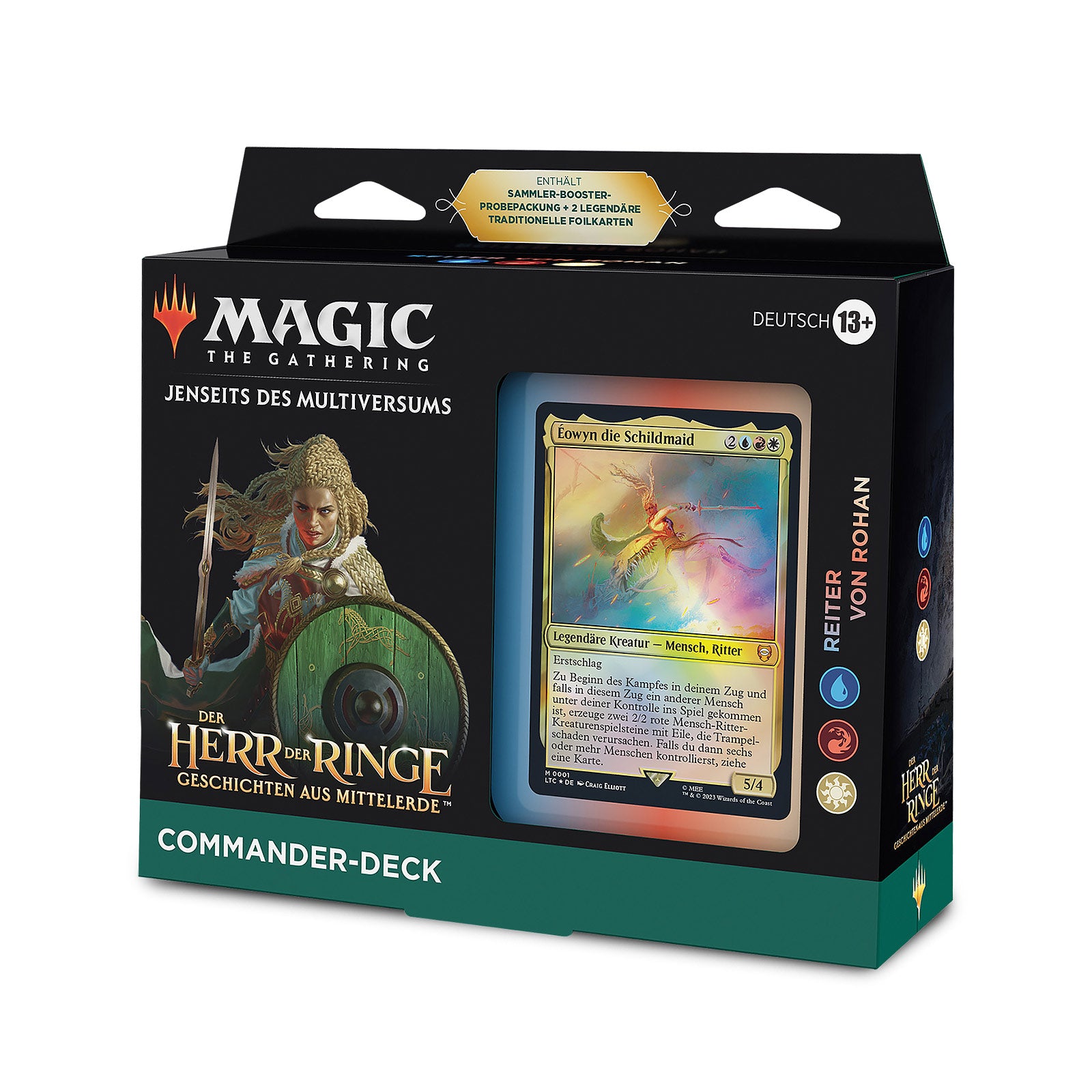 Image produit Seigneur des Anneaux Terre du Milieu Cavaliers de Rohan Deck de Commandant - Magic The Gathering