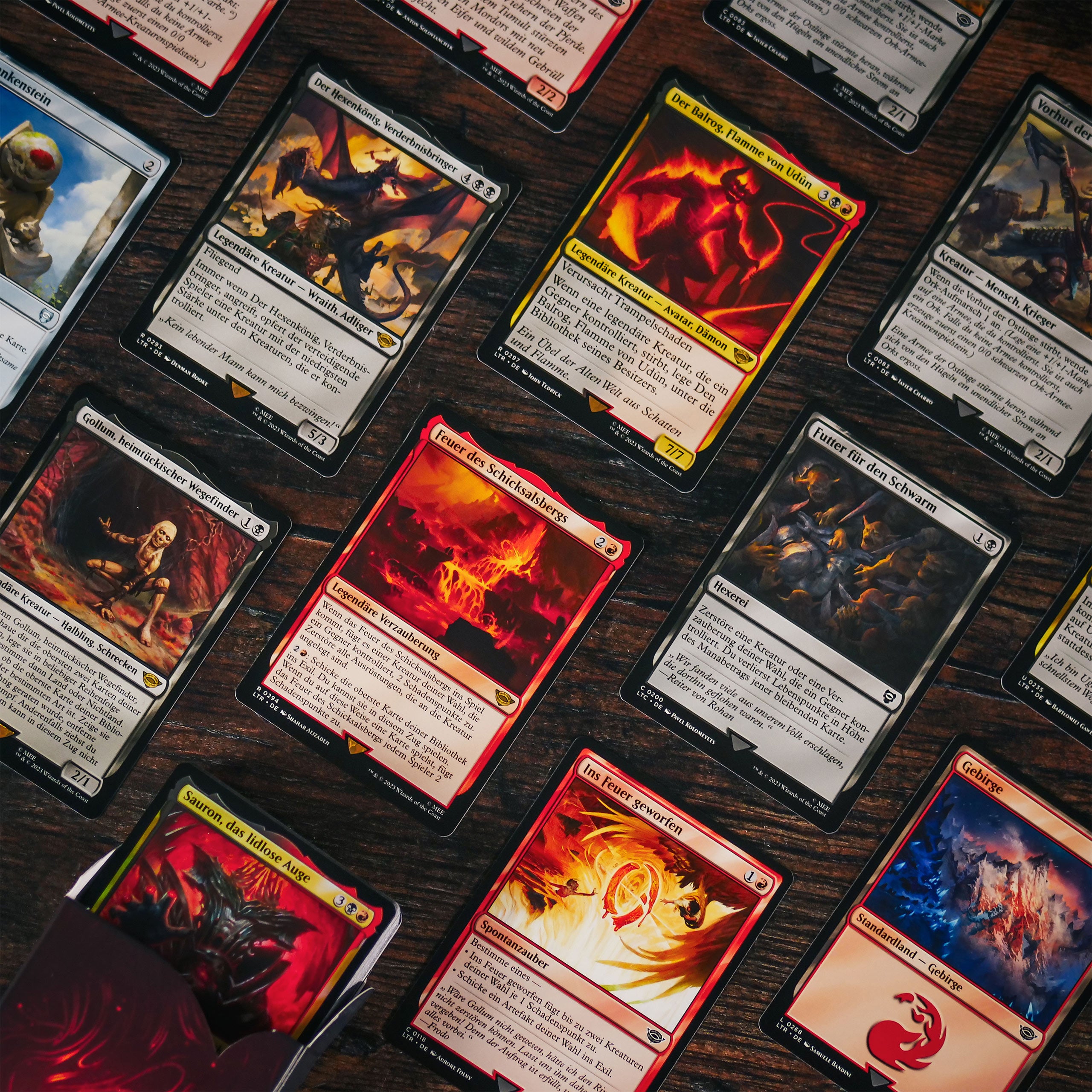 Image produit Seigneur des Anneaux Terre du Milieu Cavaliers de Rohan Deck de Commandant - Magic The Gathering