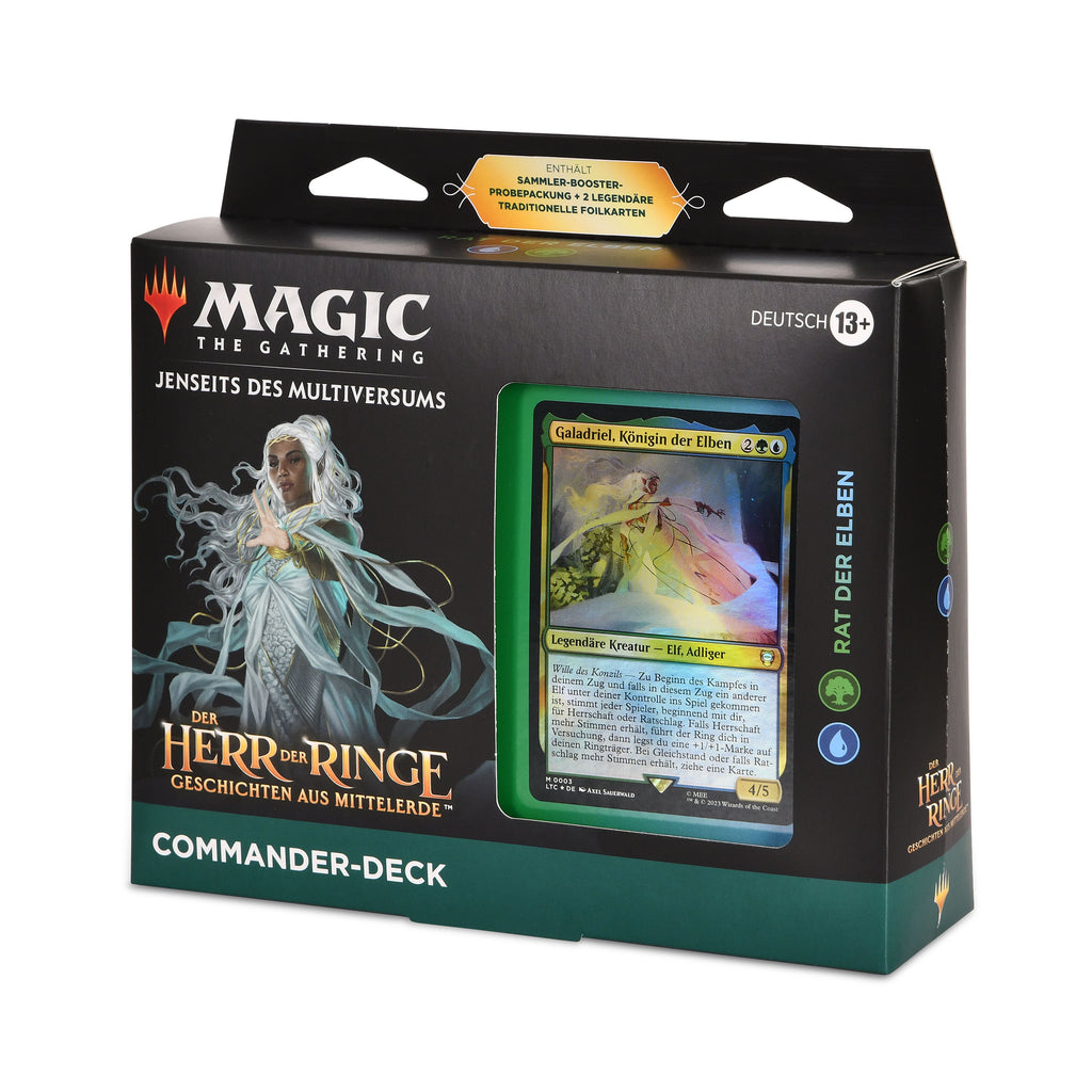 Image produit Seigneur des Anneaux Terre du Milieu Conseil des Elfes Deck de Commandant - Magic The Gathering