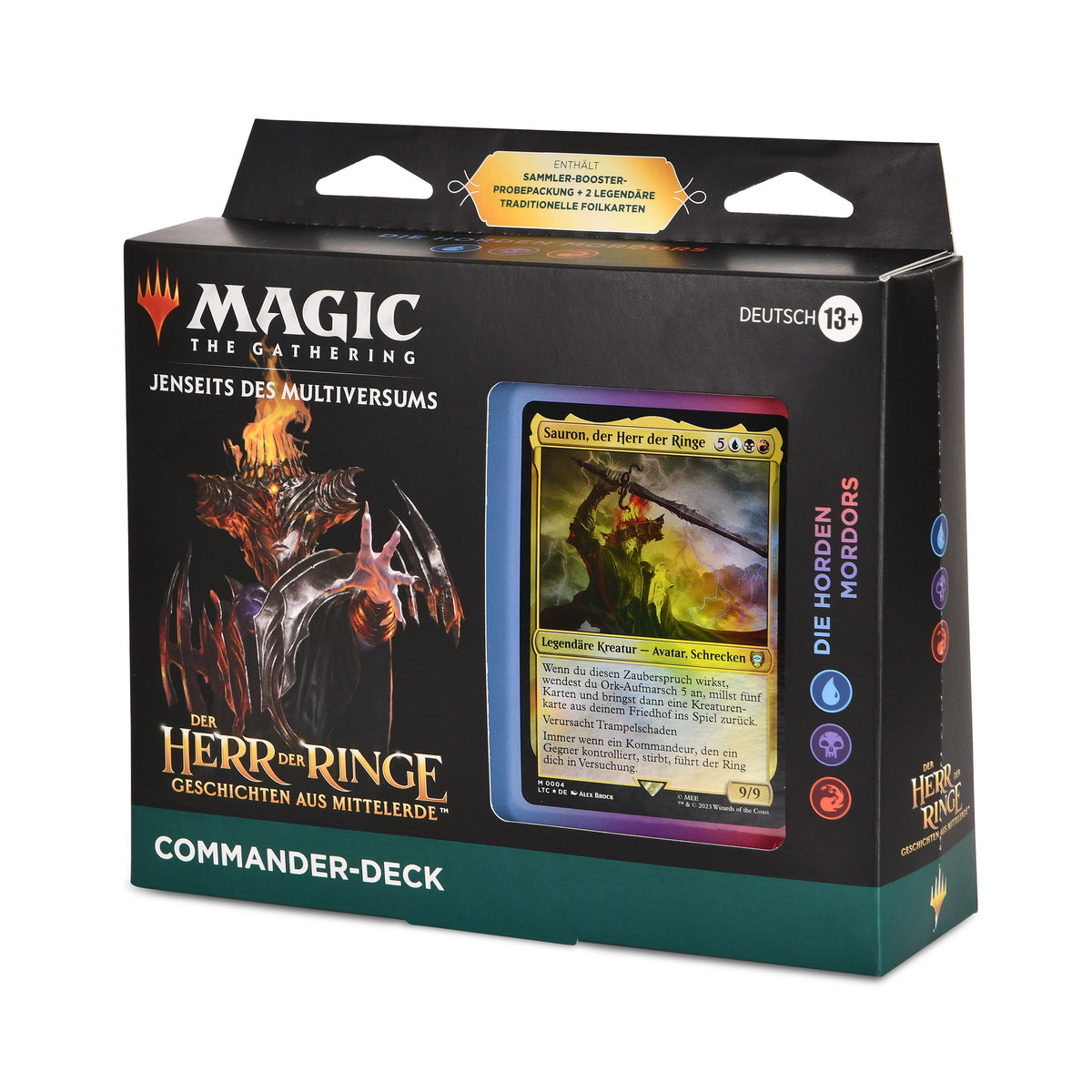 Image produit Le Seigneur des anneaux Terre du Milieu Les hordes de Mordor Deck de commandant - Magic The Gathering