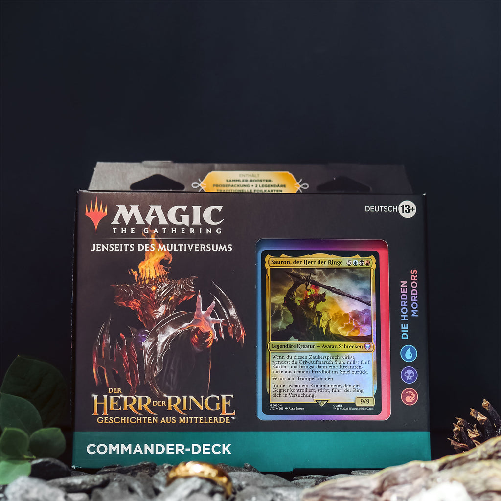 Image produit Le Seigneur des anneaux Terre du Milieu Les hordes de Mordor Deck de commandant - Magic The Gathering